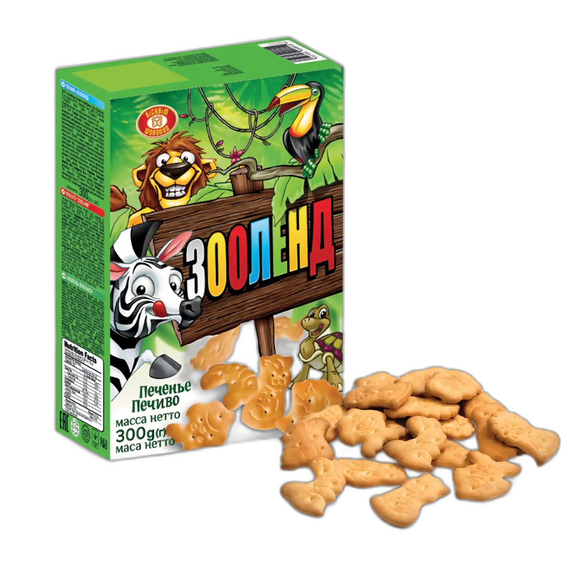 HBK Sušenky "Zooland", 300g/12ks