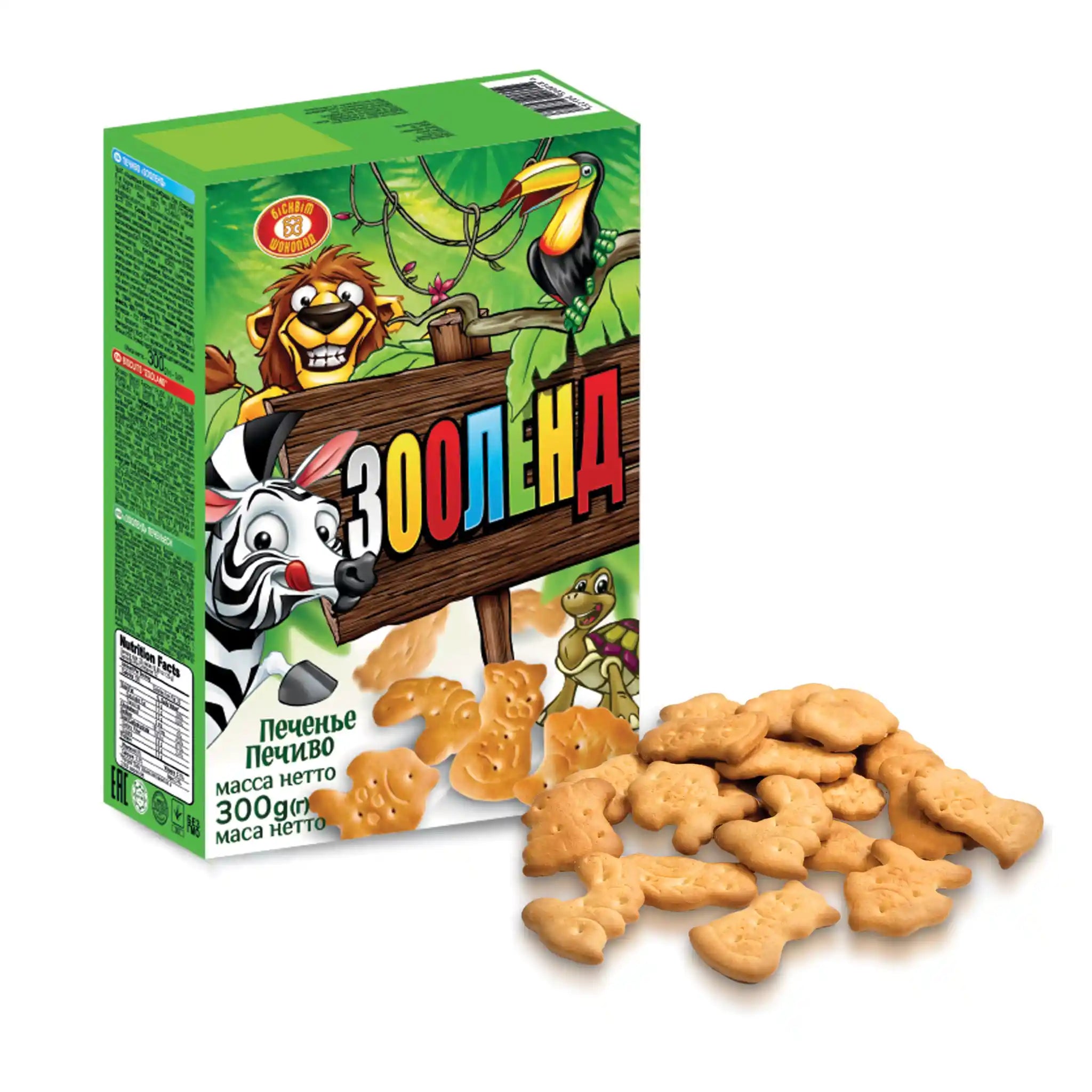 HBK Sušenky "Zooland", 300g/12ks