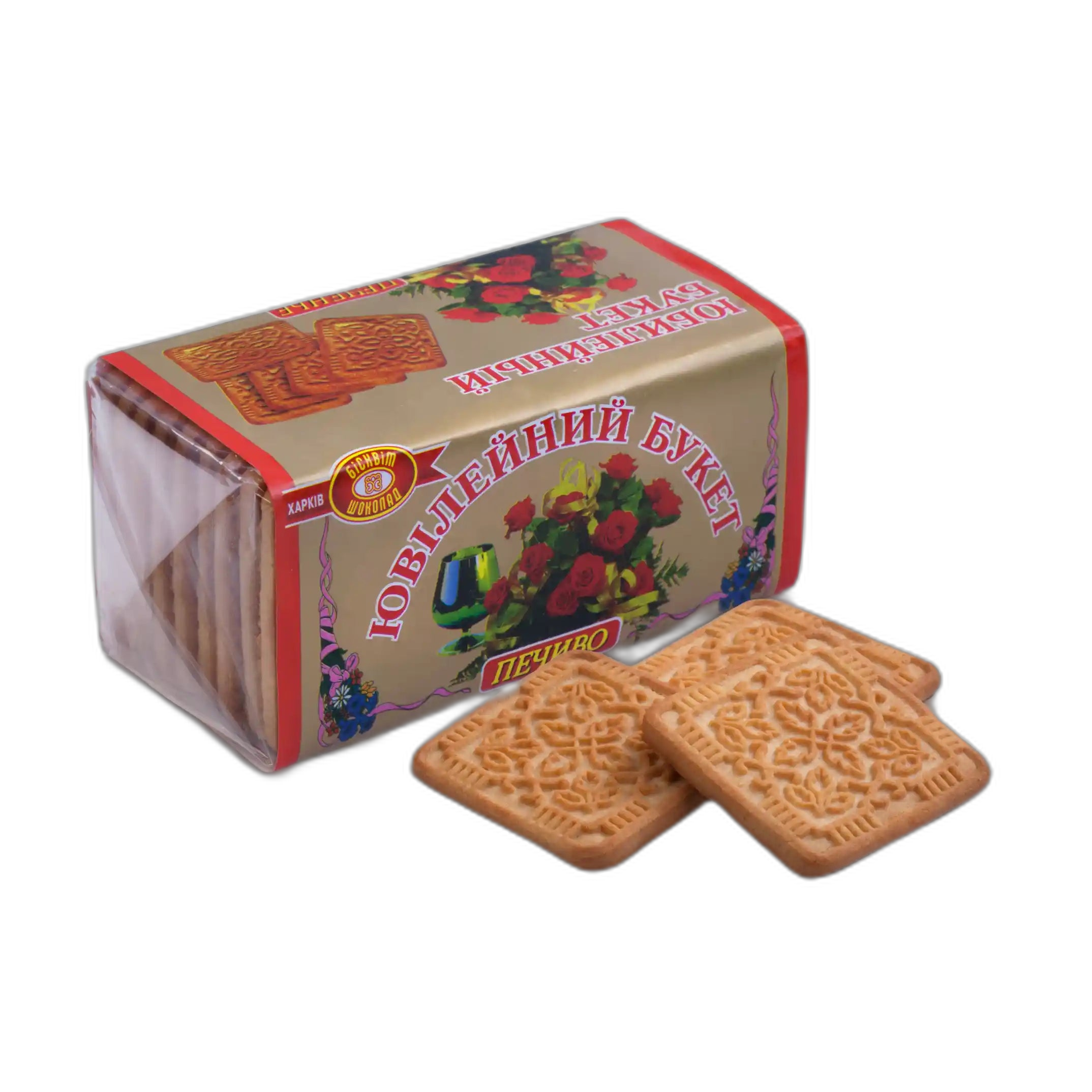HBK Sušenky "Jubilejní kytice" s vanilkovou příchutí, 200g /48ks