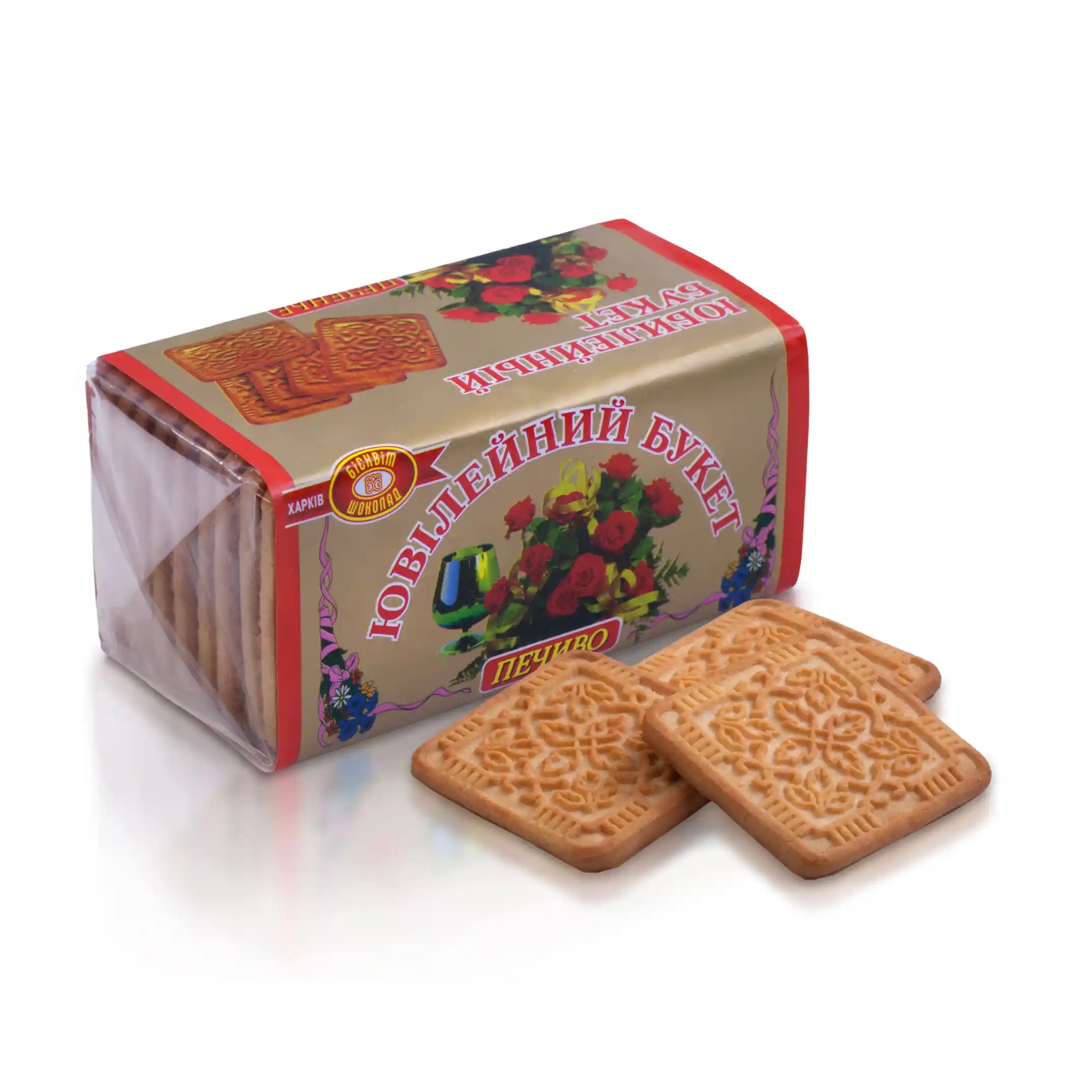 HBK Sušenky "Jubilejní kytice" s vanilkovou příchutí, 200g /48ks