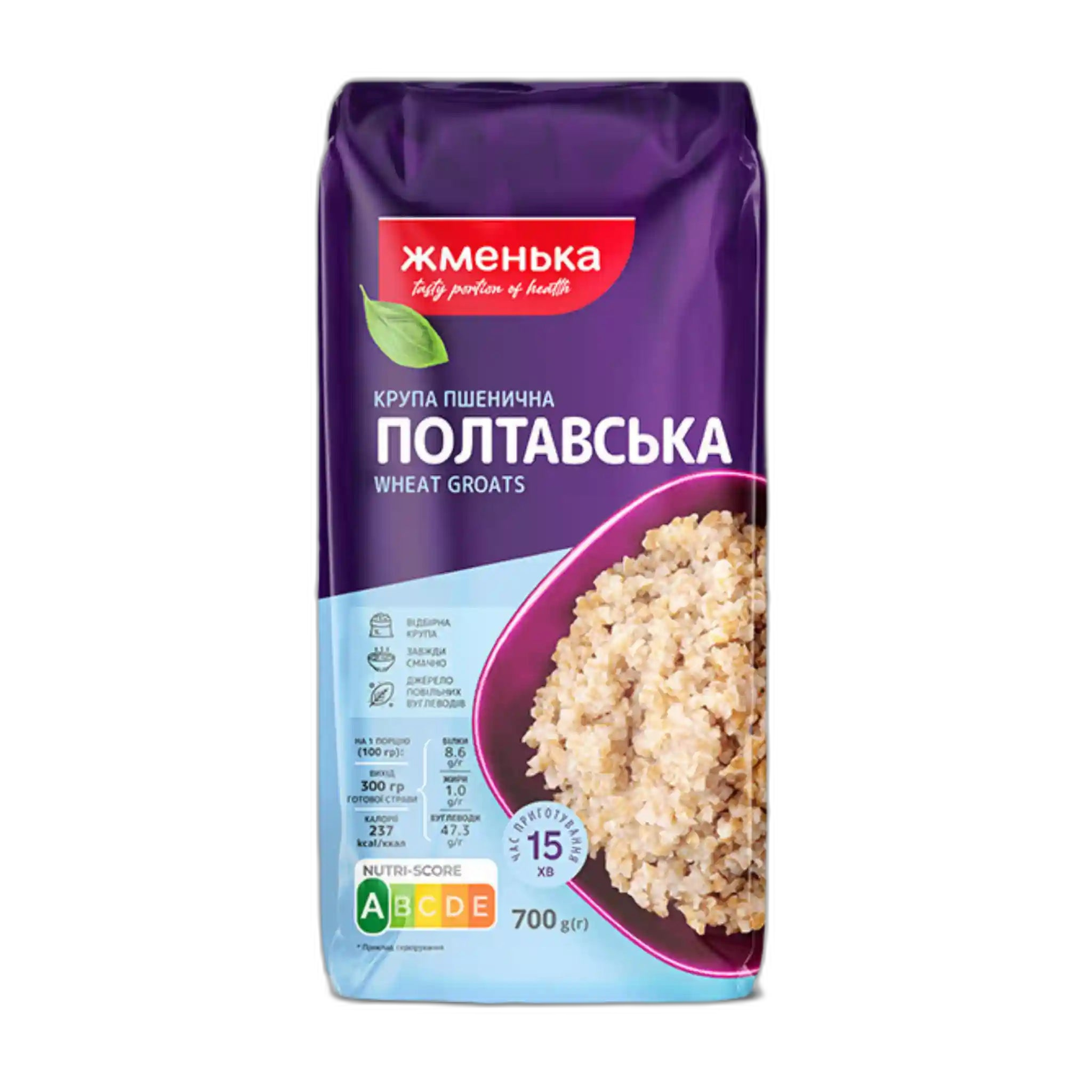 TM Zhmenka Pšeničné krupice "Poltavska", 0,7 kg/14ks