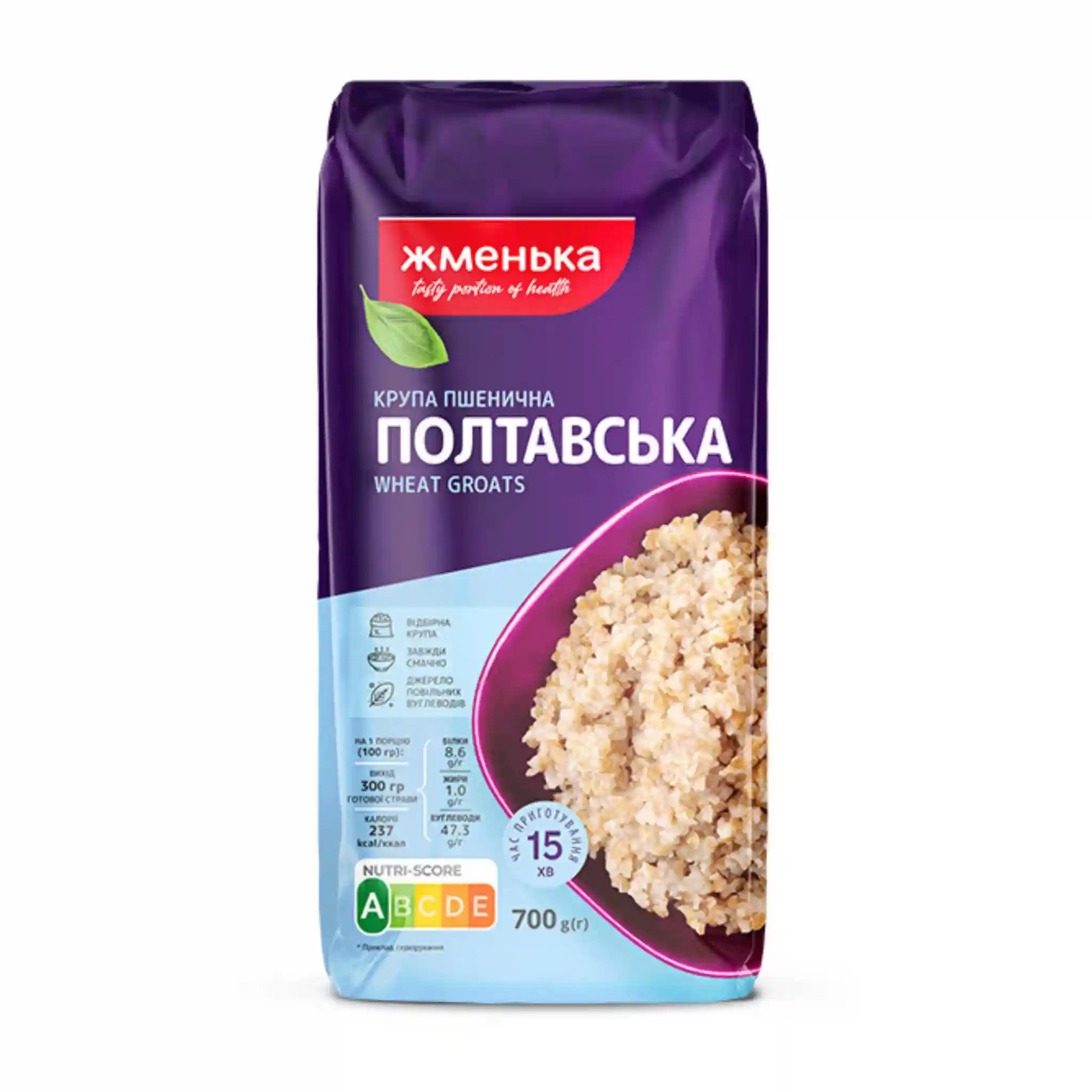 TM Zhmenka Pšeničné krupice "Poltavska", 0,7 kg/14ks