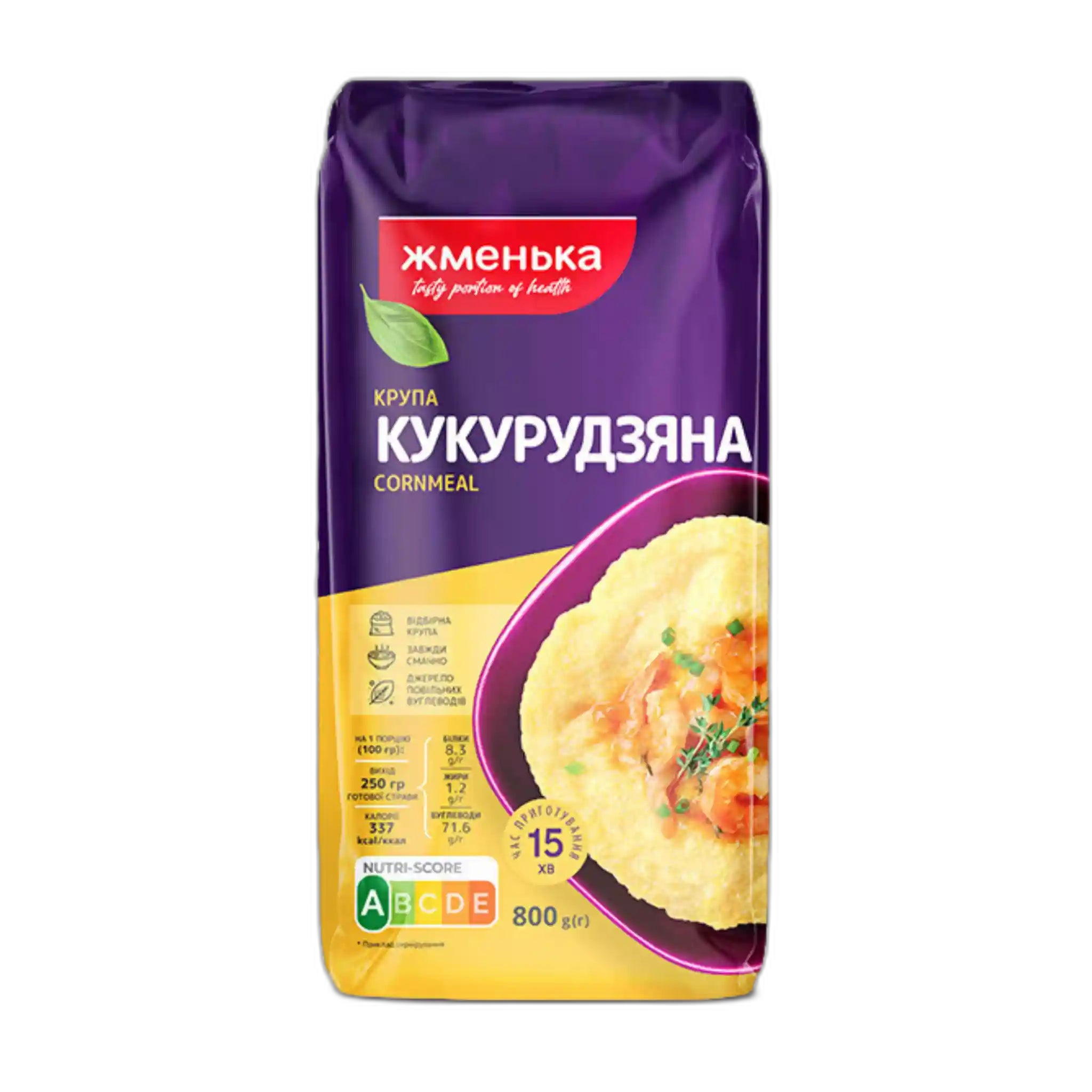 TM Zhmenka Kukuřičná krupice, 0,8 kg/14ks