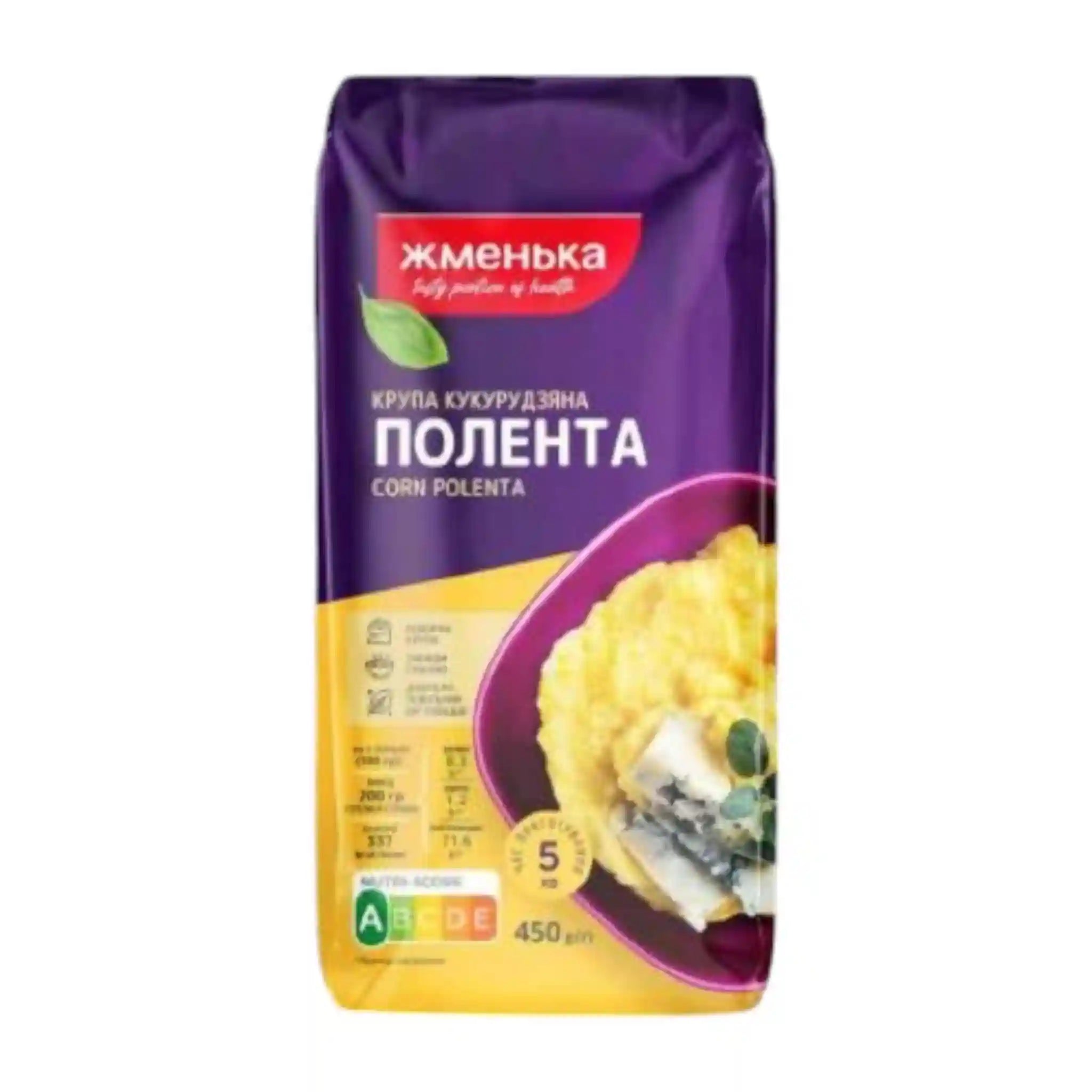 TM Zhmenka Kukuřičná krupice Polenta, 0,45 kg/16ks