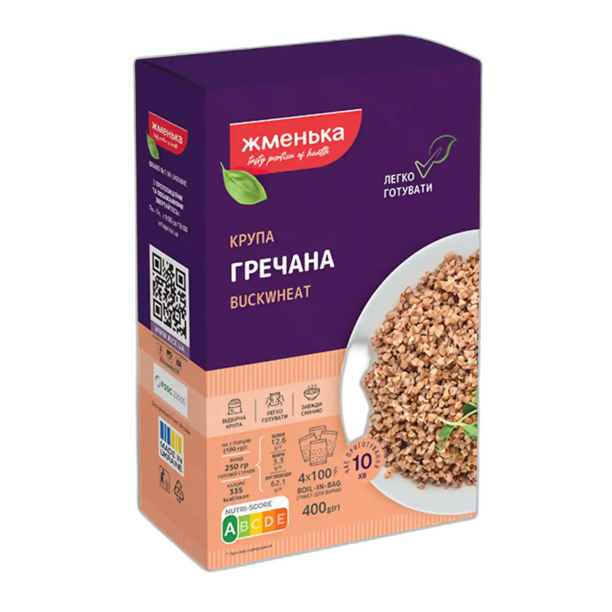 TM Zhmenka Pohanka ve varných sáčcích, (4*100g)/16ks