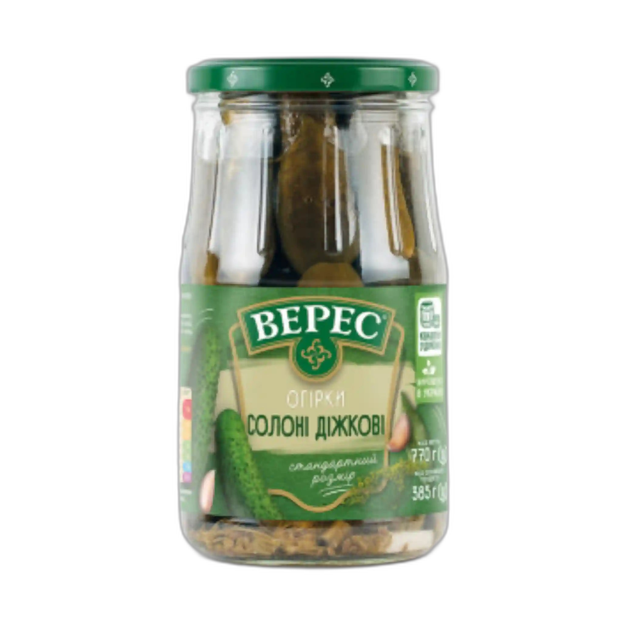 TM Veres Kysané okurky sudové, 770g/8ks