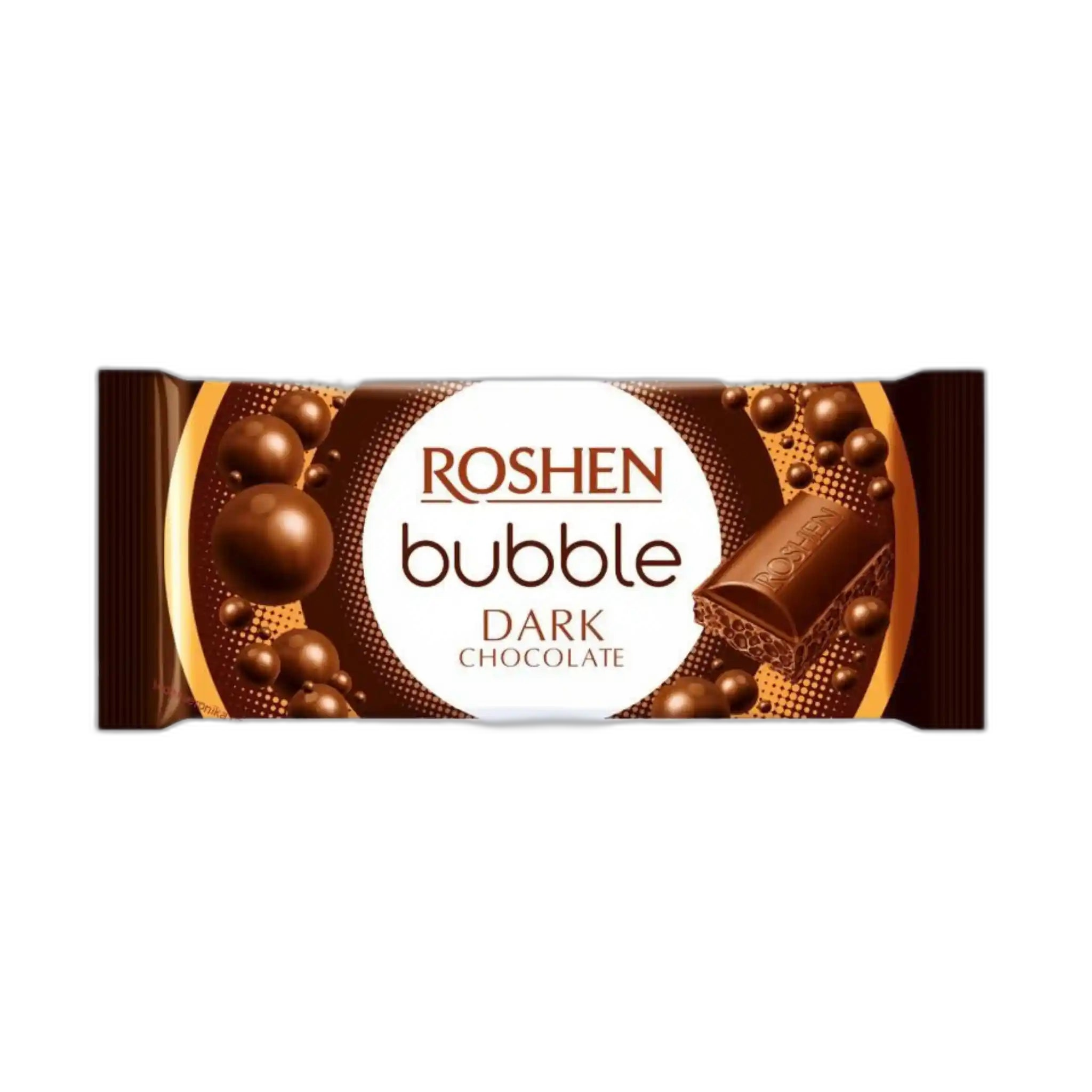 Roshen Čokoláda horká s bublinkami, 80g / 20ks