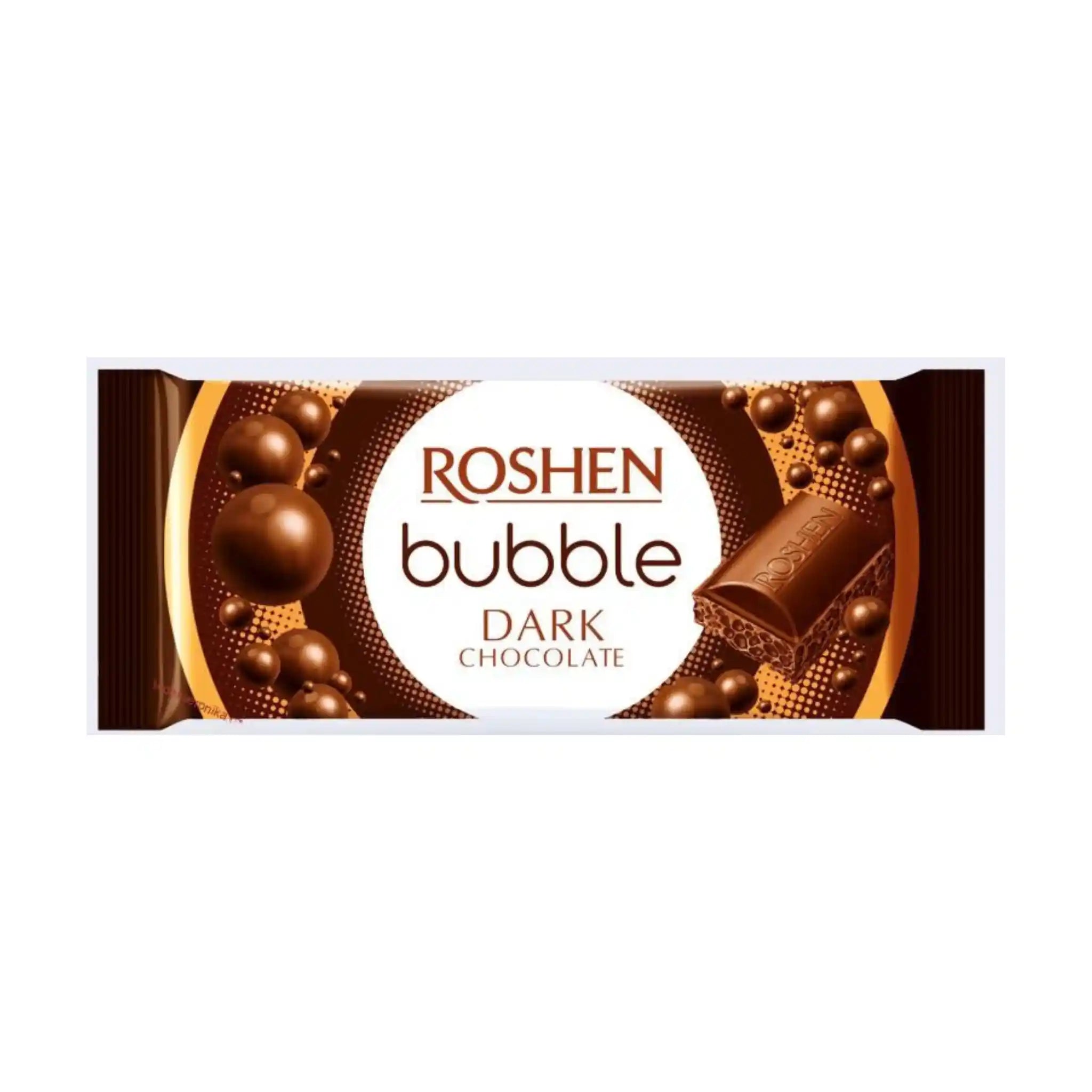 Roshen Čokoláda horká s bublinkami, 80g / 20ks