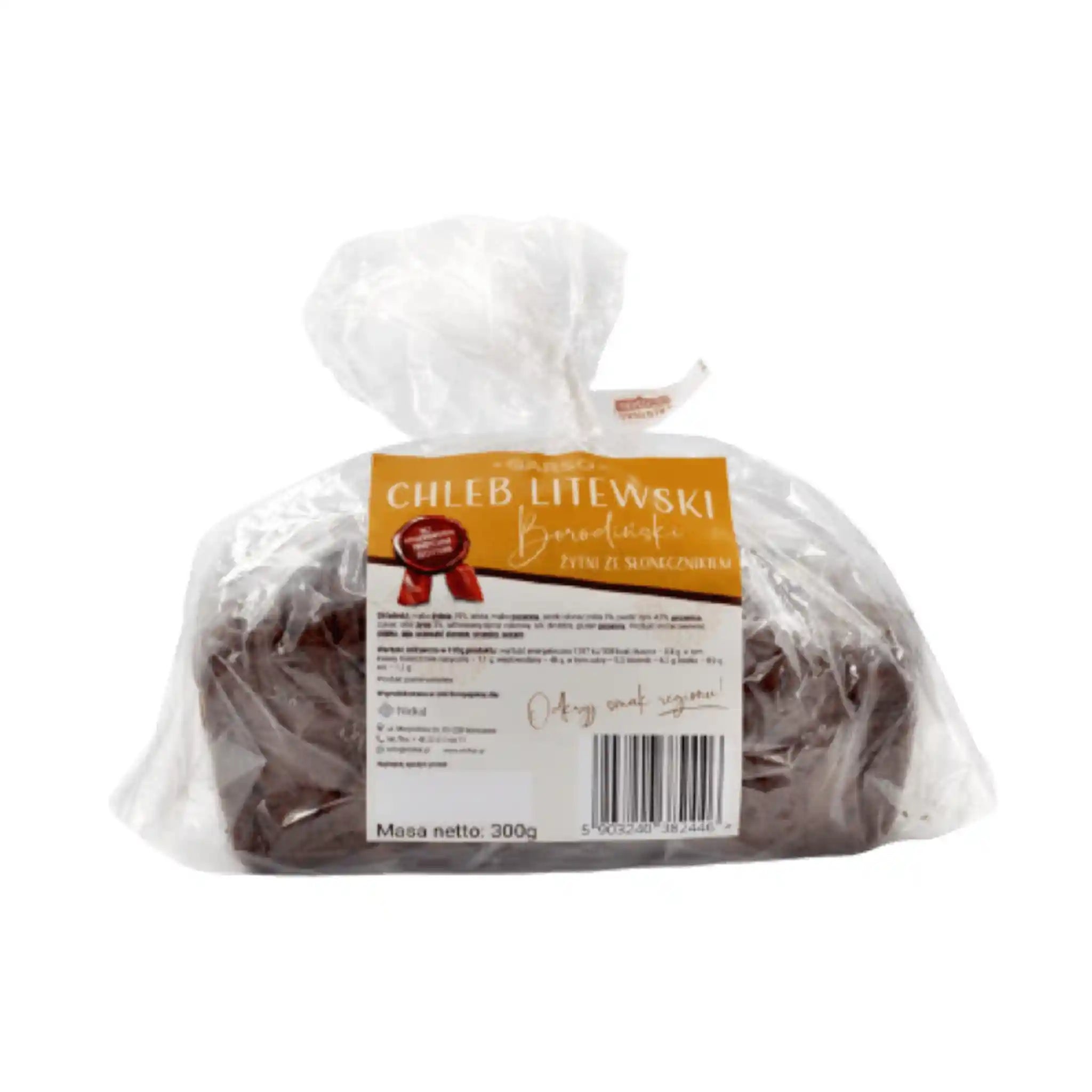 Chleb Borodinský žitný  "Garso" se slunečnicovými semínky 300g/20ks