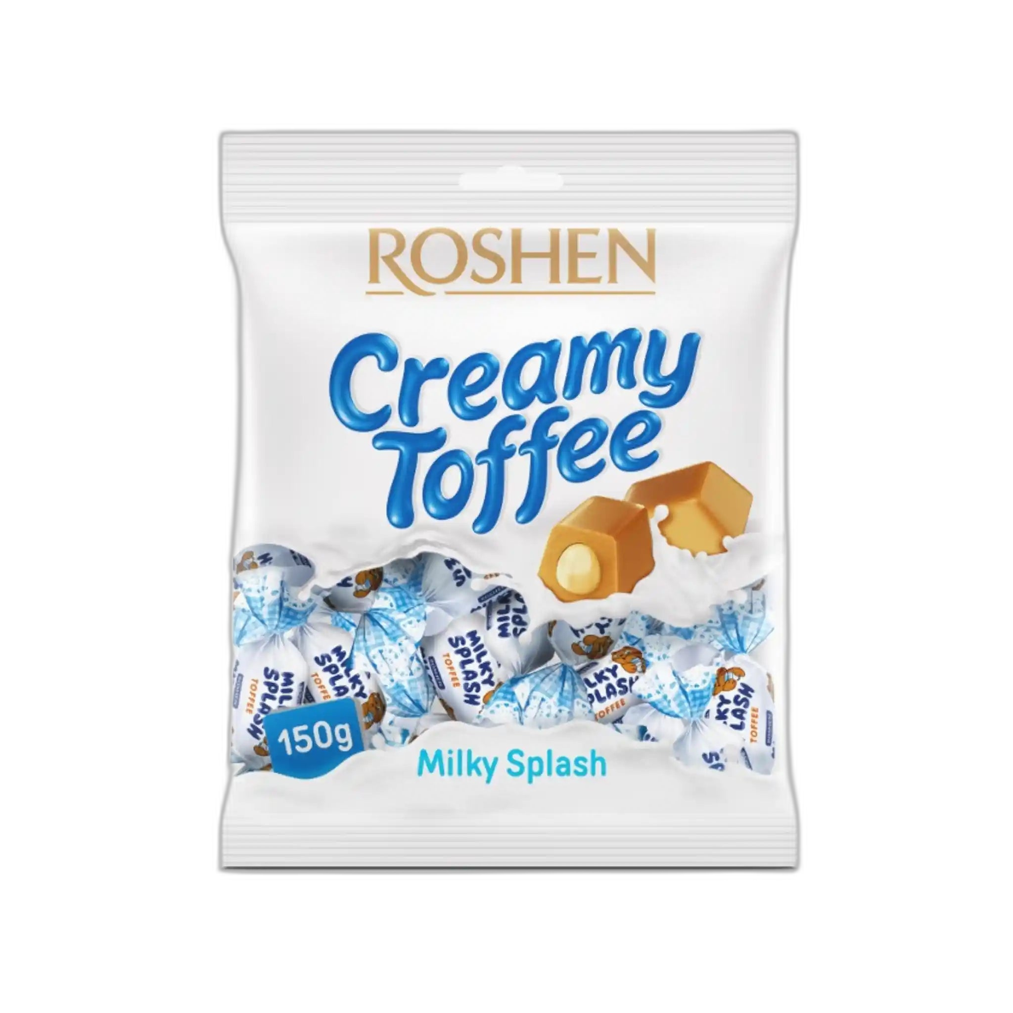 Roshen Karamely "Milky Splash", 150g/12ks