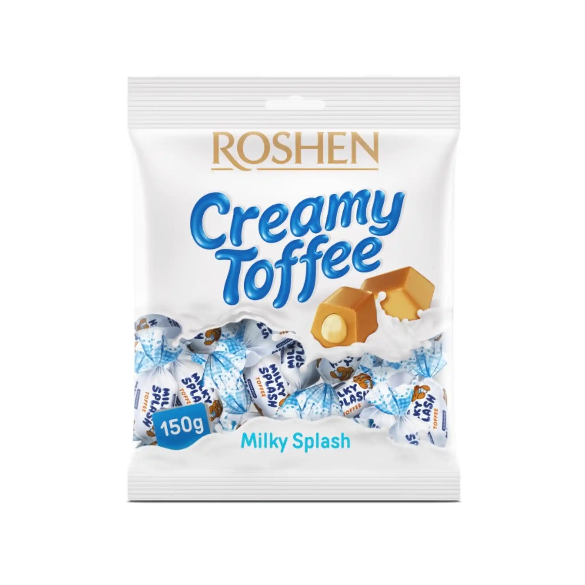 Roshen Karamely "Milky Splash", 150g/12ks