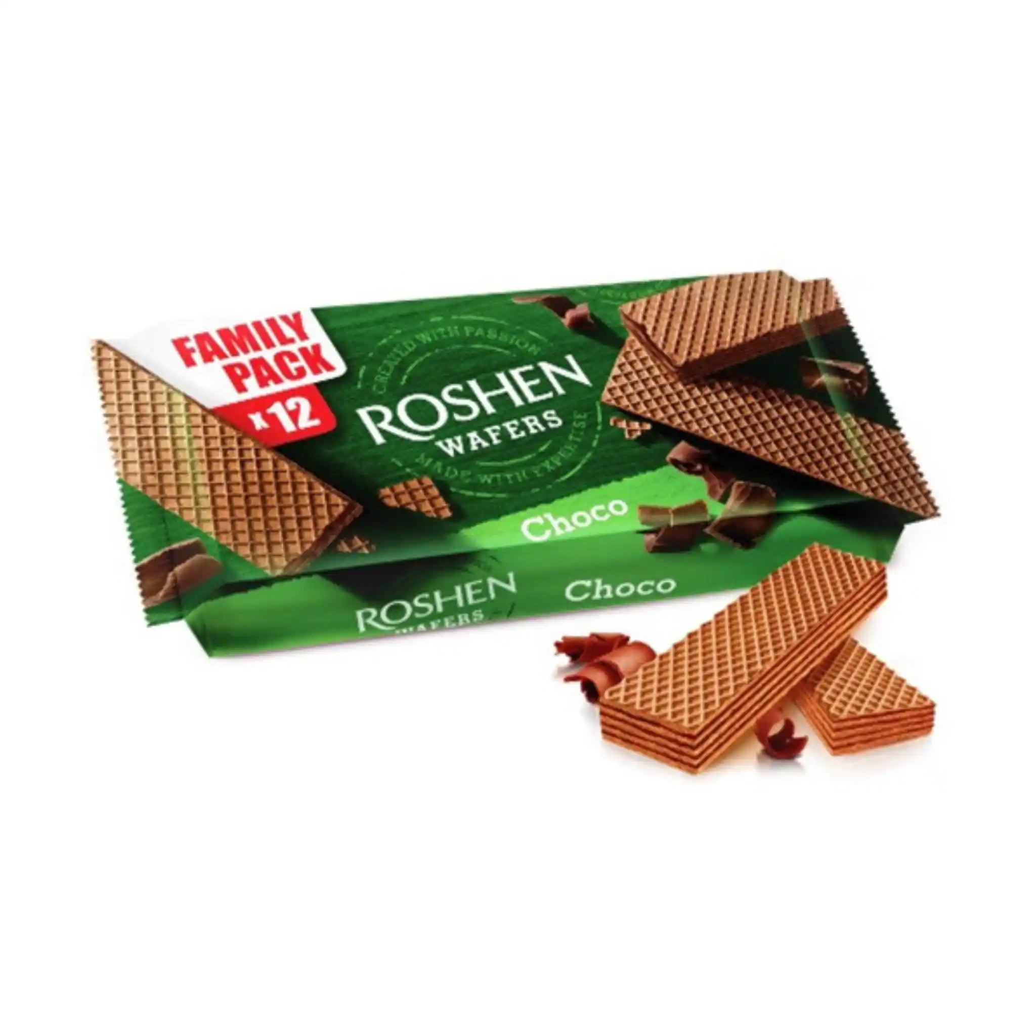 Roshen Oplatky "Roshen wafers" čokoládové, 216g/16 ks