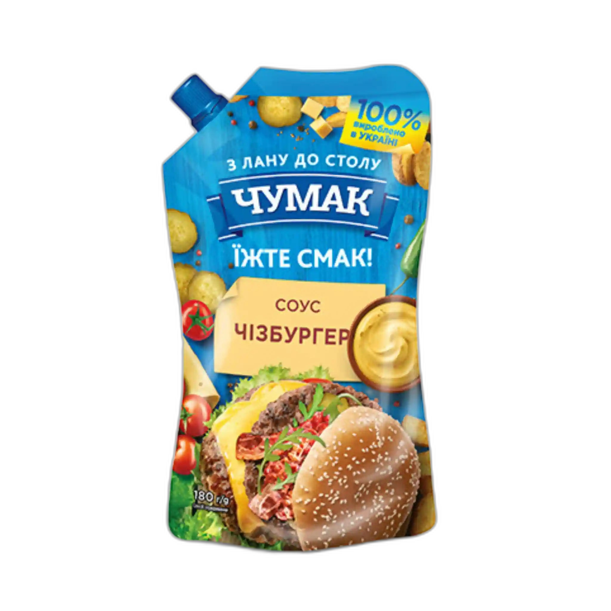 Čumak Omáčka "Cheeseburger", 180g/36ks