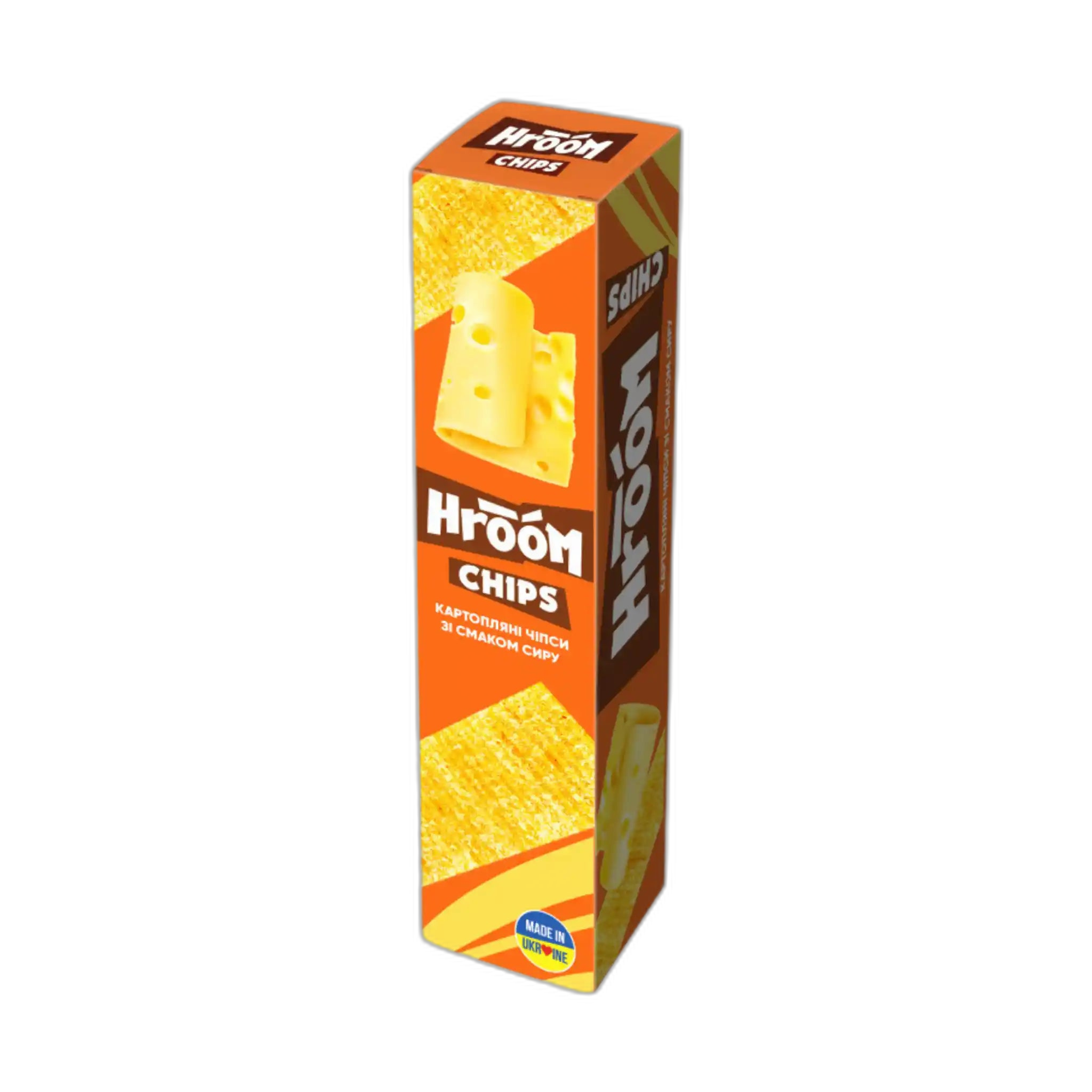 Flint Chipsy destičky "HROOM!" s příchutí sýra, 50g /56 ks