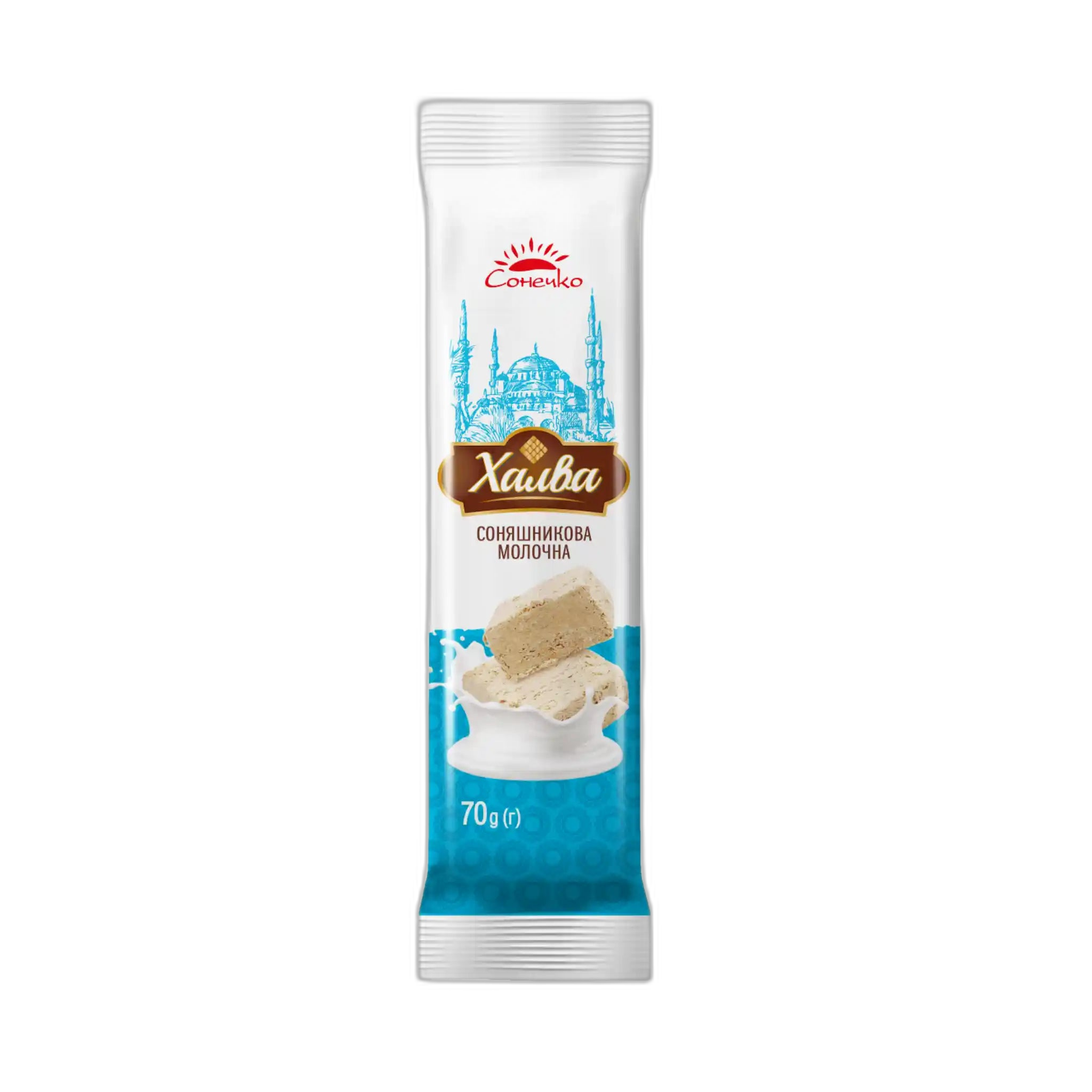 ES Norsu Halva slunečnicová mléčná, show box, 70 g/25 ks