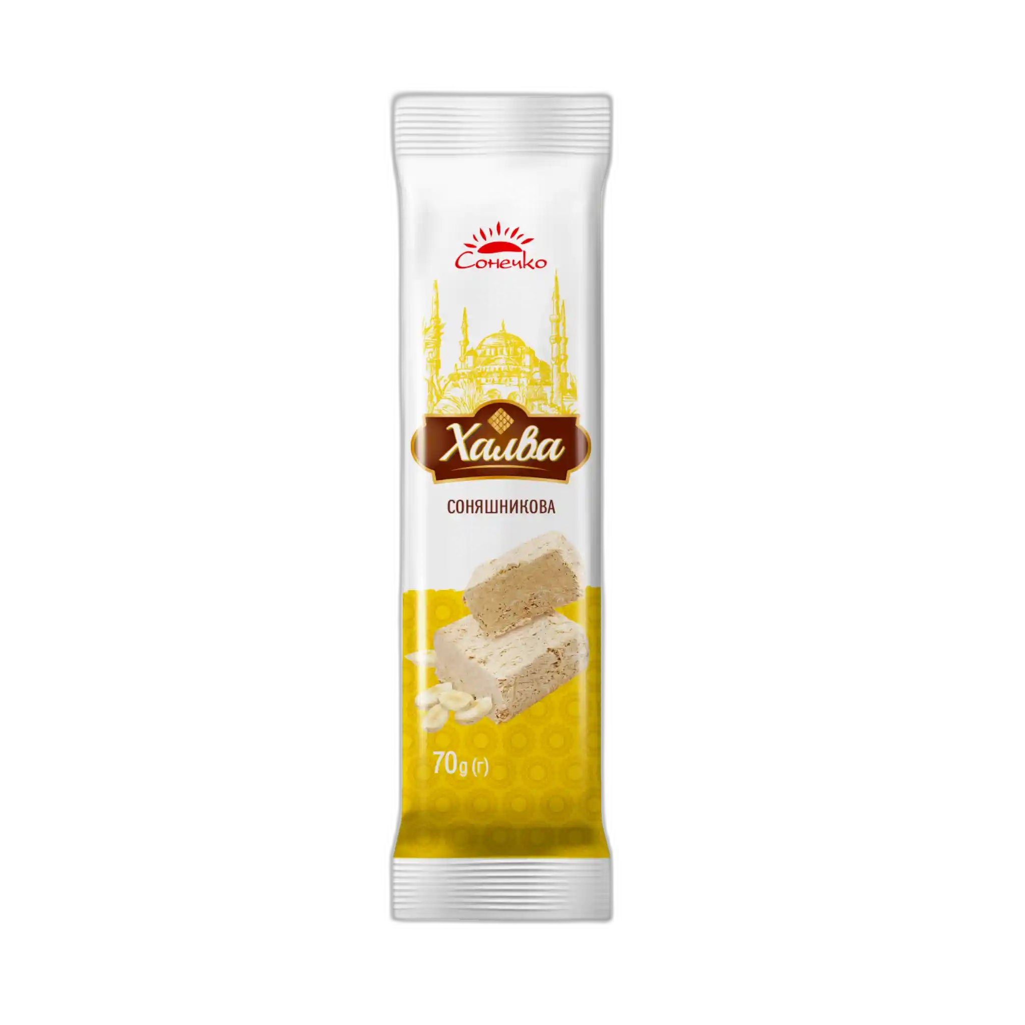 ES Norsu Halva slunečnicová vanilková, show box, 70 g/25 ks