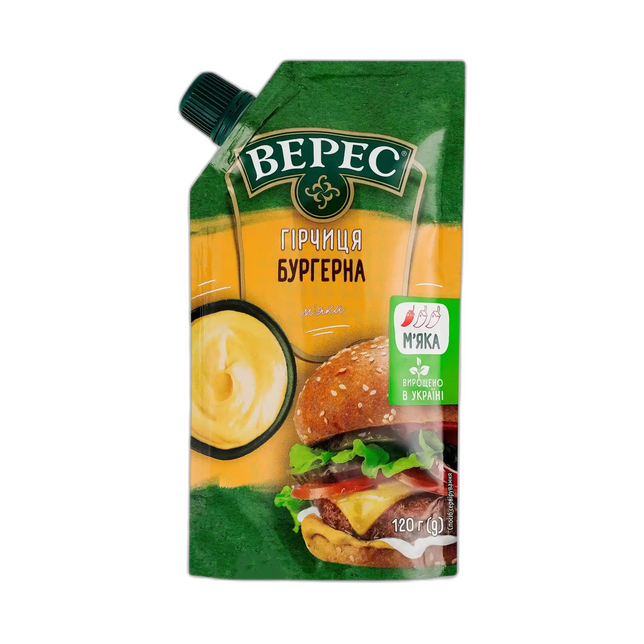 TM Veres Hořčice "Burger mild" 120 g/ 16ks
