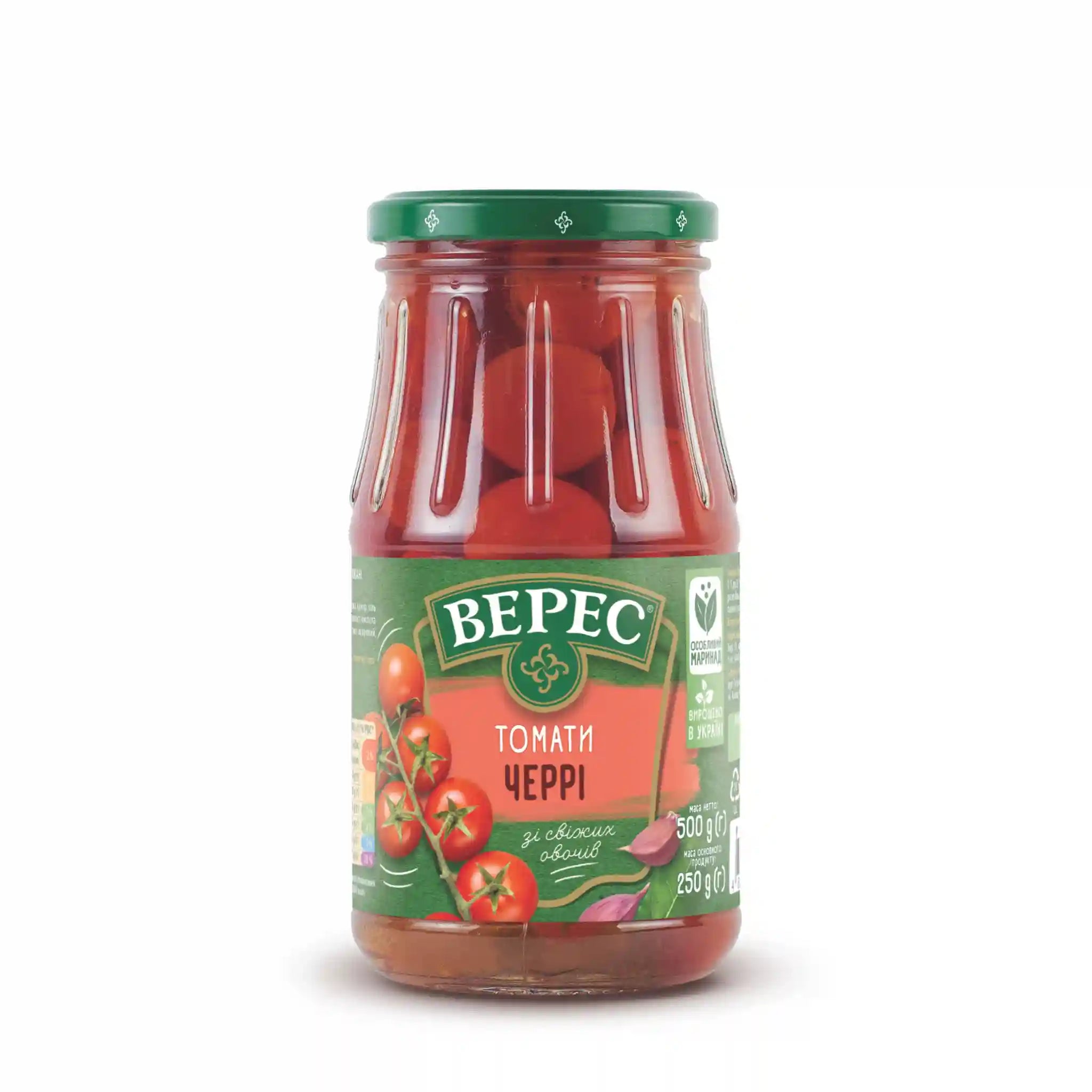 TM Veres Marinované cherry rajčata, 440 g/ 12ks