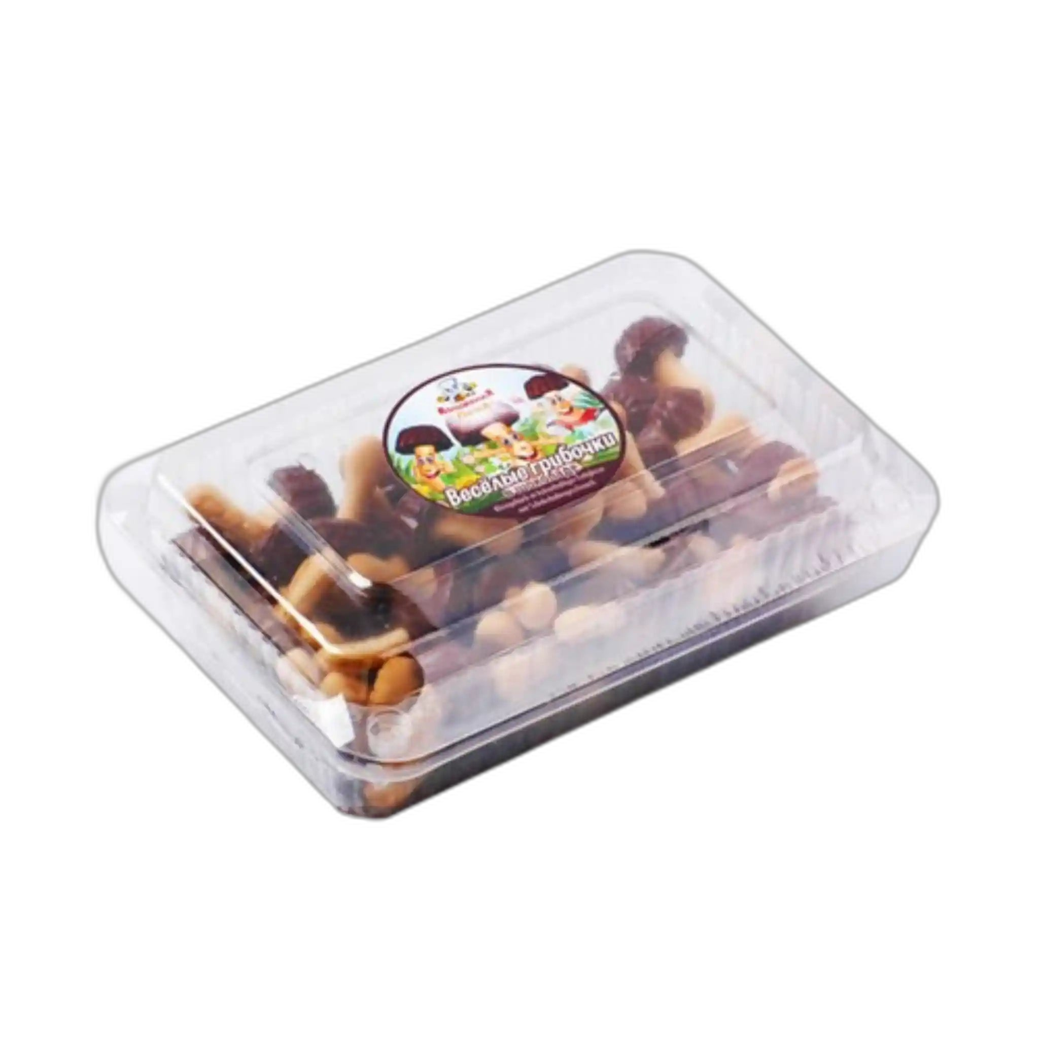 Sušenky "Veselé hřibky" v čokoládě, 250g/12ks