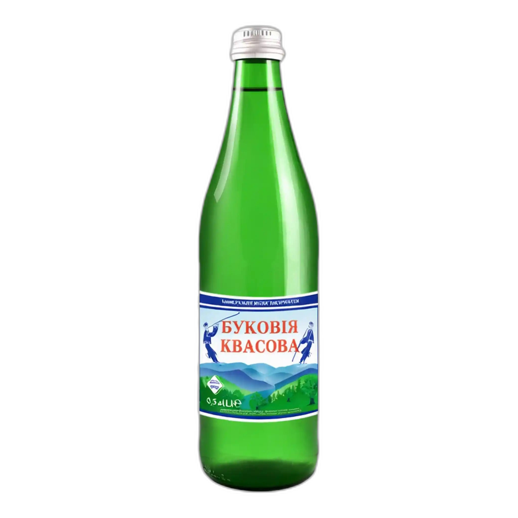 Bukovia Kvasova Minerální voda jemné perlivá, sklo, 0,5l/11ks