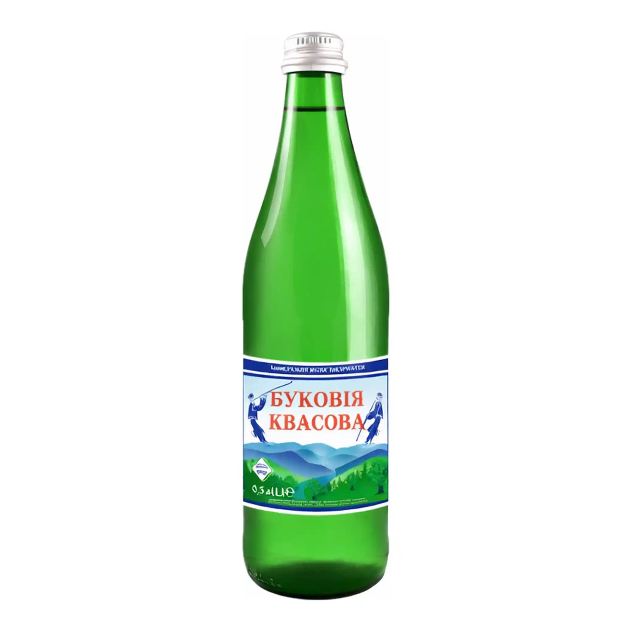 Bukovia Kvasova Minerální voda jemné perlivá, sklo, 0,5l/11ks