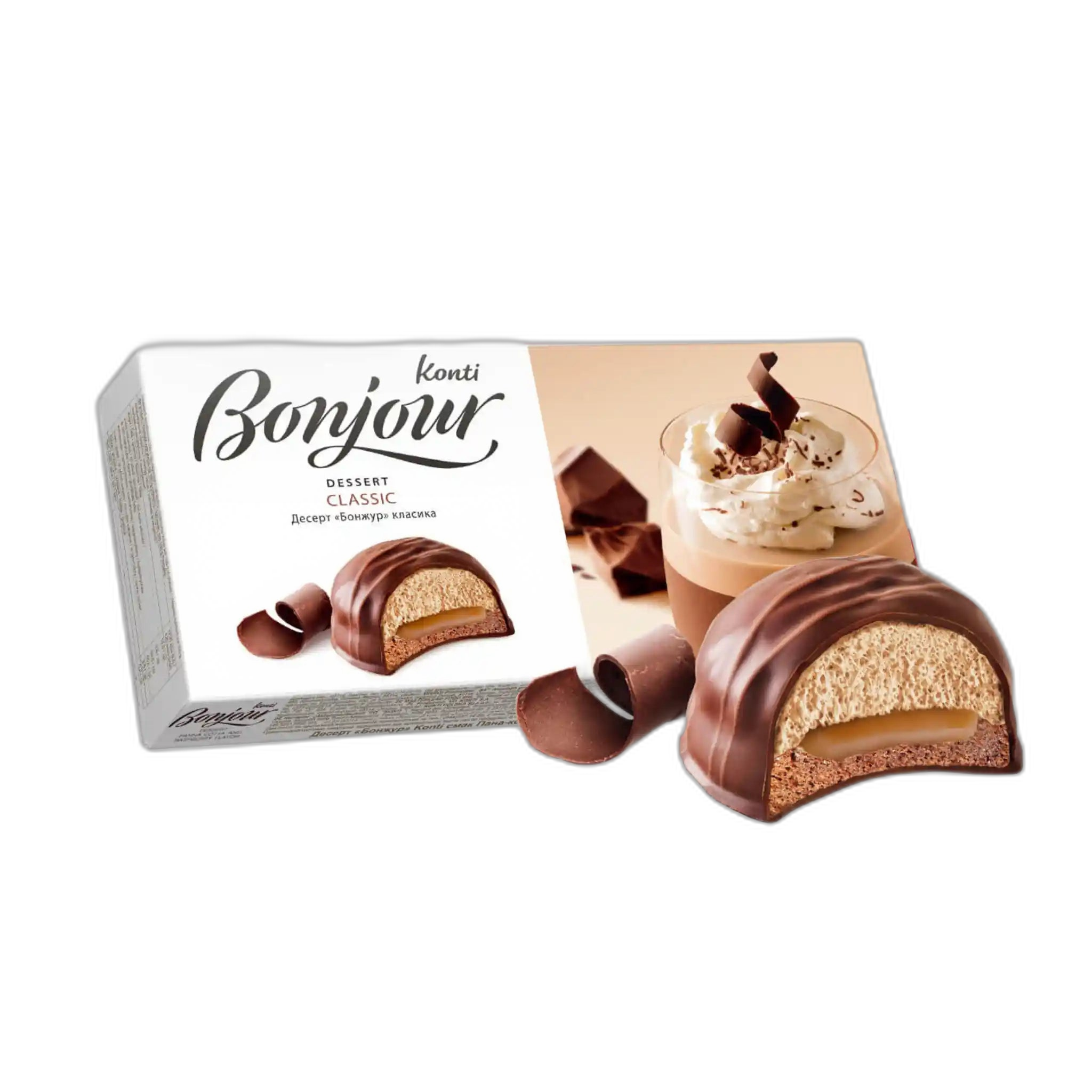 Konti "Bonjour" dezert suflé klasický (čokoladový), 232g/9ks