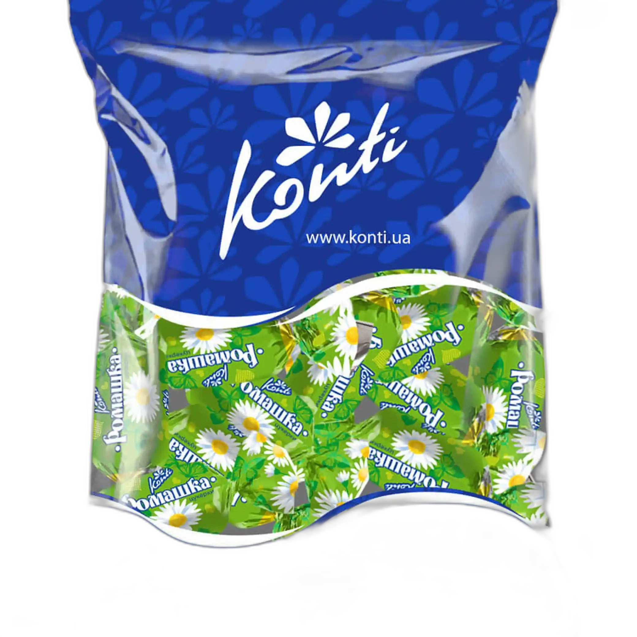 Konti Bonbony Romaška, 1kg/7ks