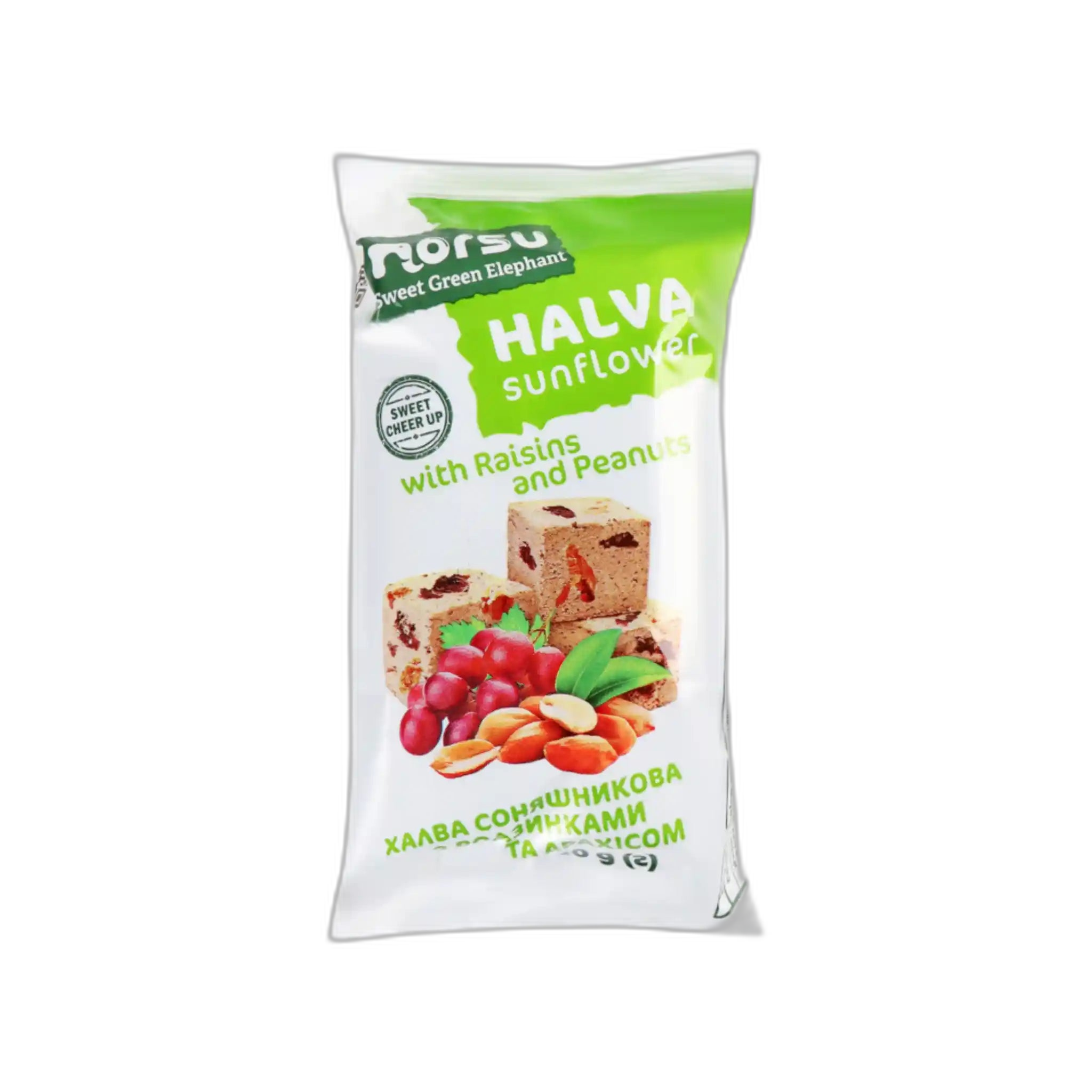 ES Norsu Halva slunečnicová s rozinkami a arašidy, 210 g/20 ks