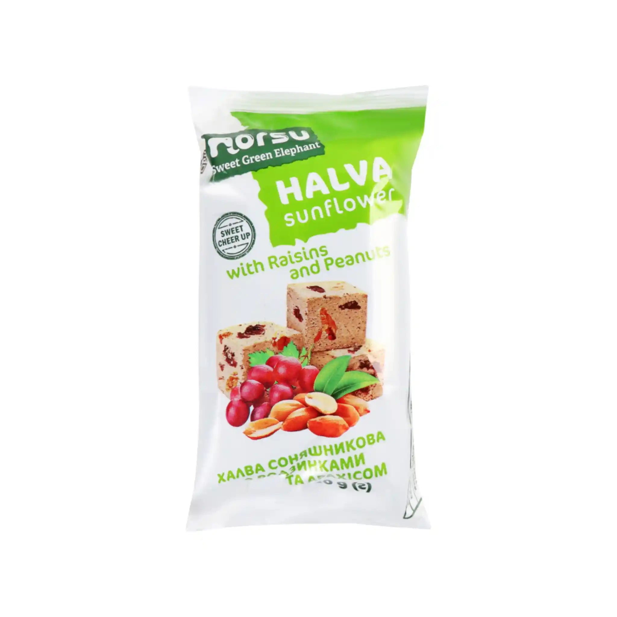 ES Norsu Halva slunečnicová s rozinkami a arašidy, 210 g/20 ks