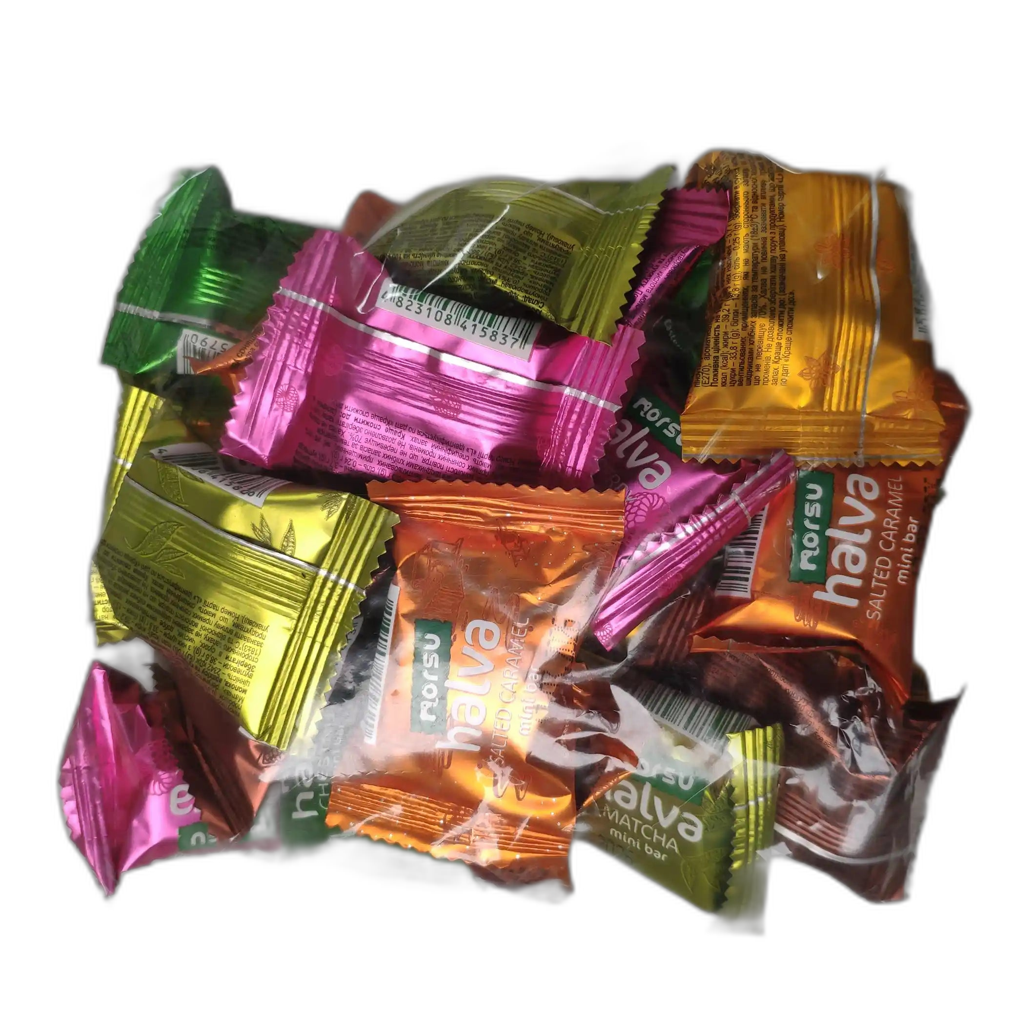 ES Norsu Halva slunečnicová assorti, mini bar, 300 g/10 ks