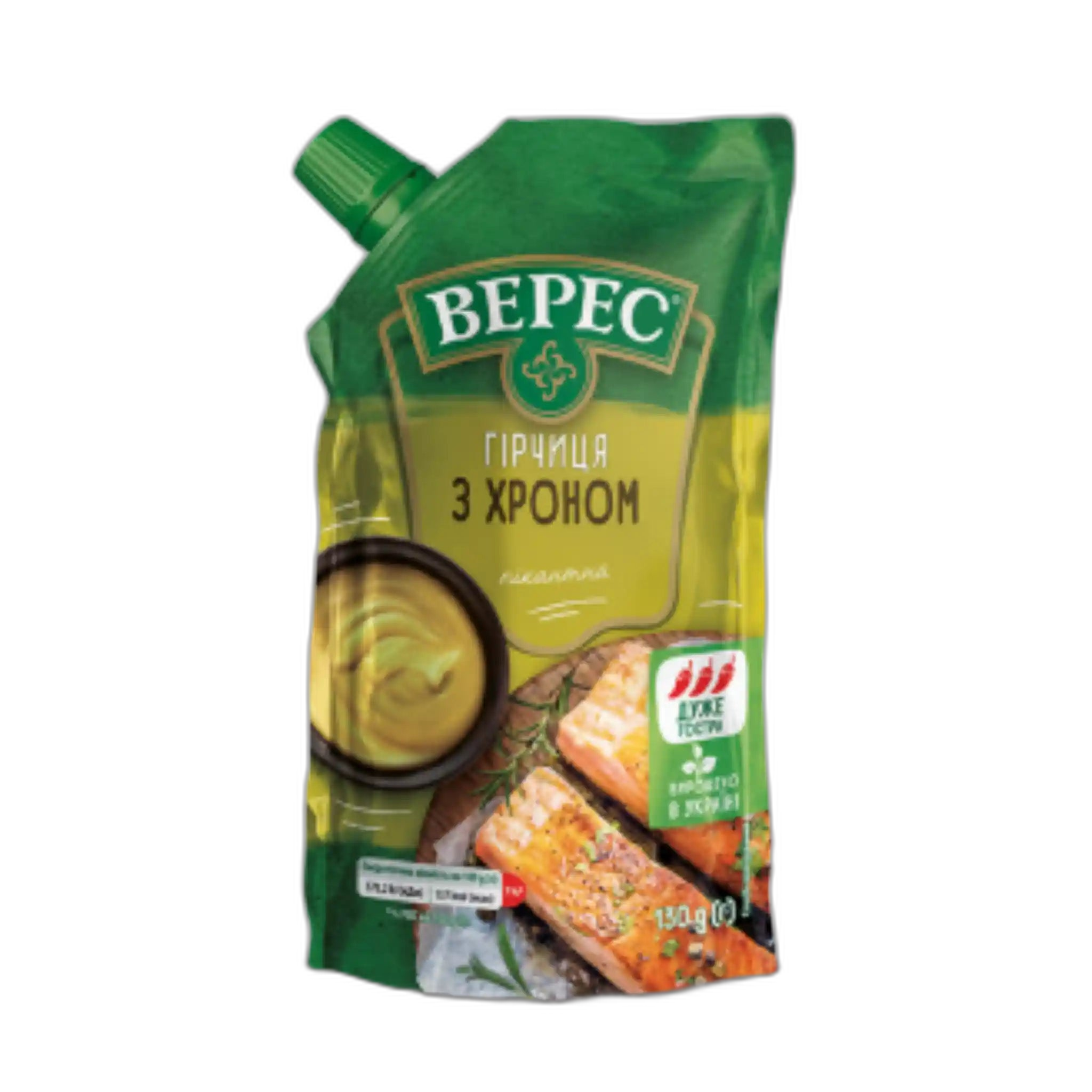 TM Veres Hořčice "S křenem", 130 g/16 ks