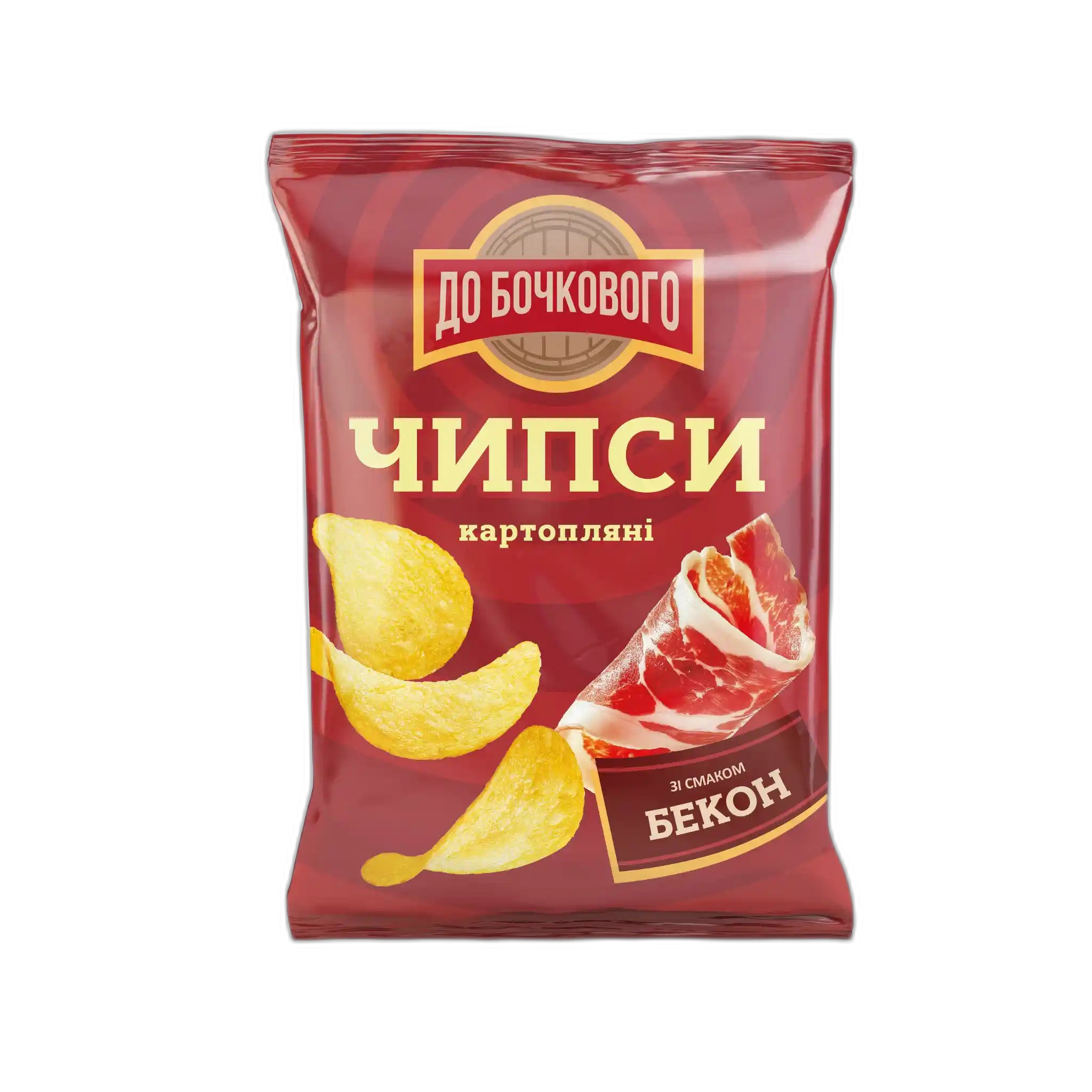 Flint Do bochkovogo Chipsy s příchutí slaniny (bekon), 100g /16 ks
