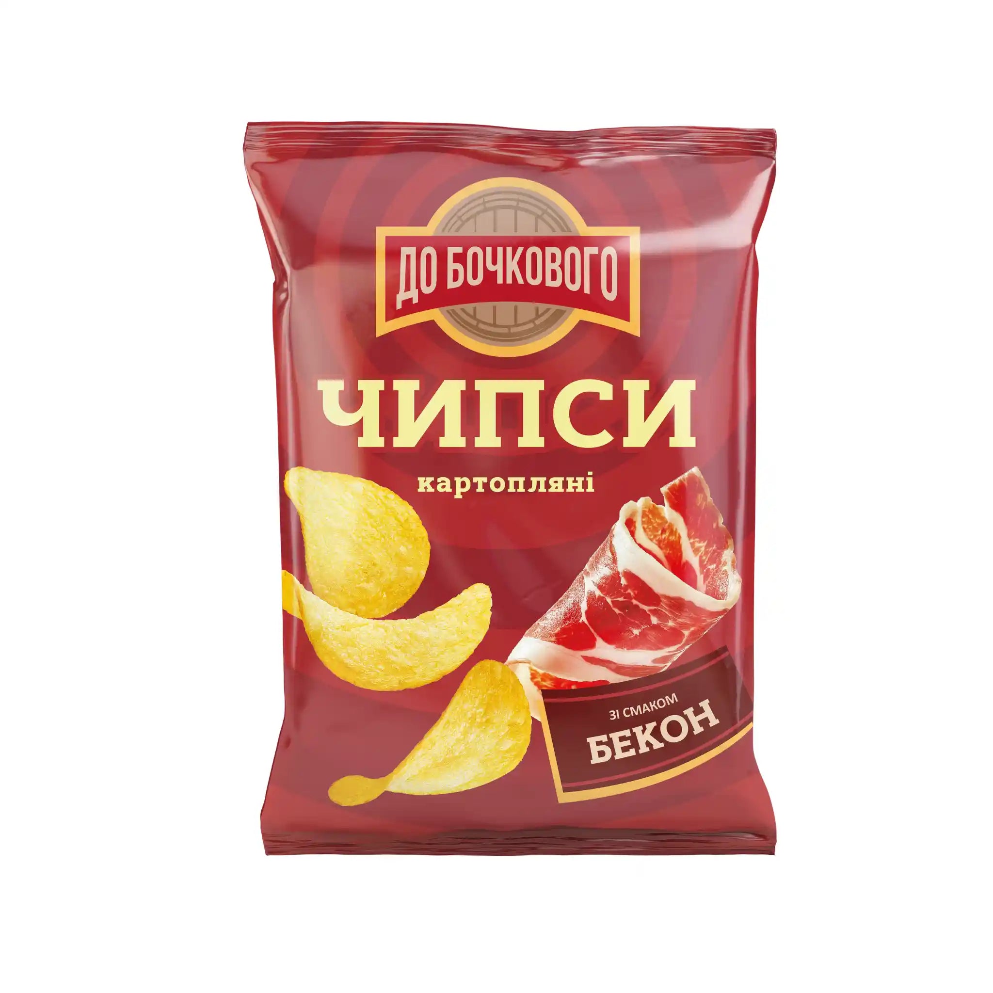 Flint Do bochkovogo Chipsy s příchutí slaniny (bekon), 100g /16 ks