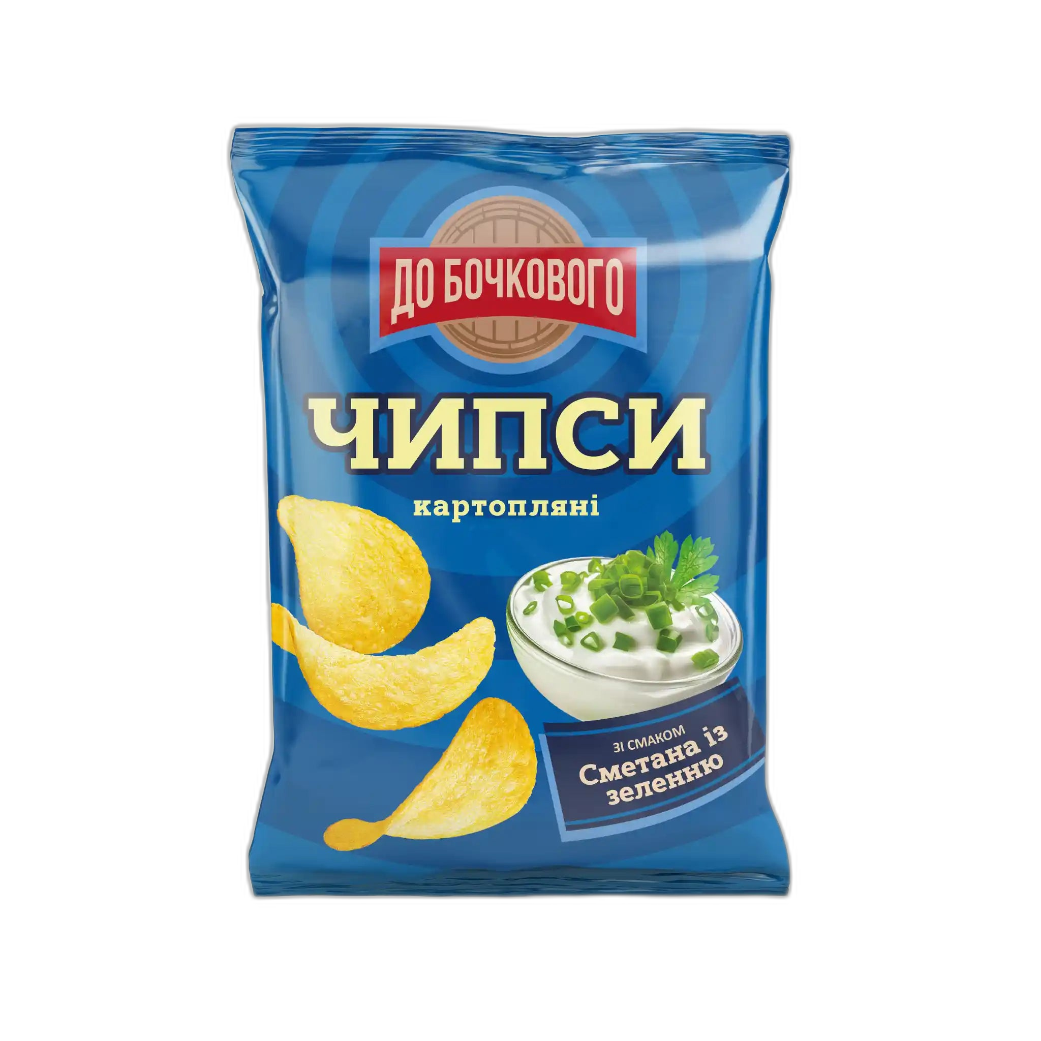 Flint Do bochkovogo Chipsy s příchutí zakysané smetany a bylinek, 100g /16 ks