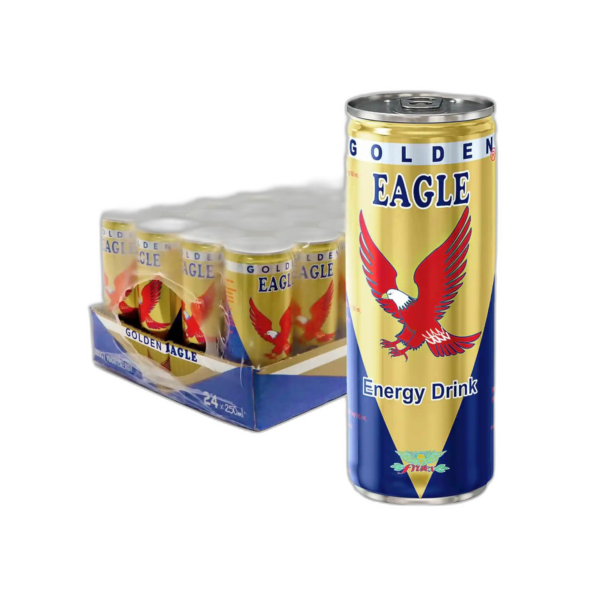 Energetický nápoj "Golden Eagle", plech 0,25 l/24ks