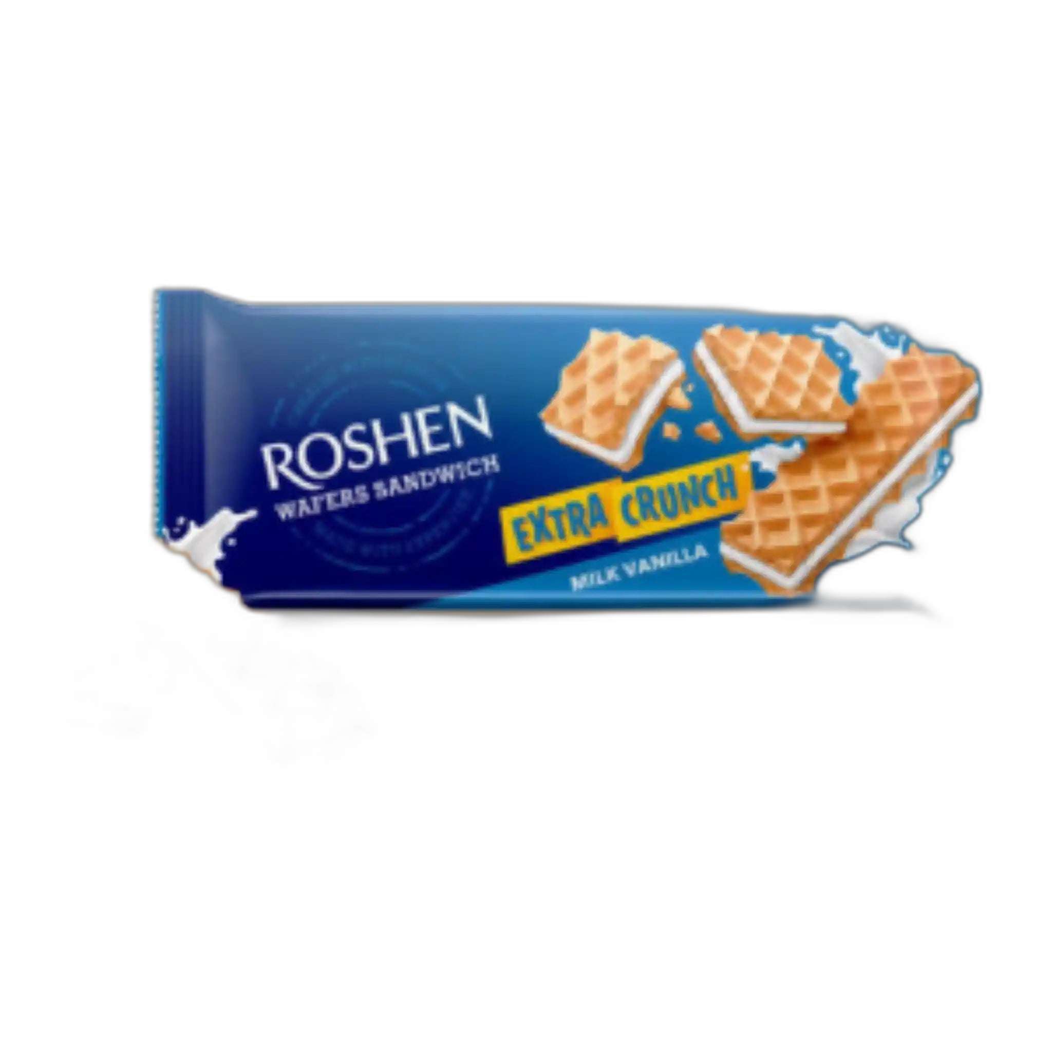 Roshen Oplatké  "Wafers Sandwich Crunch" vanilkové, 142g/15 ks