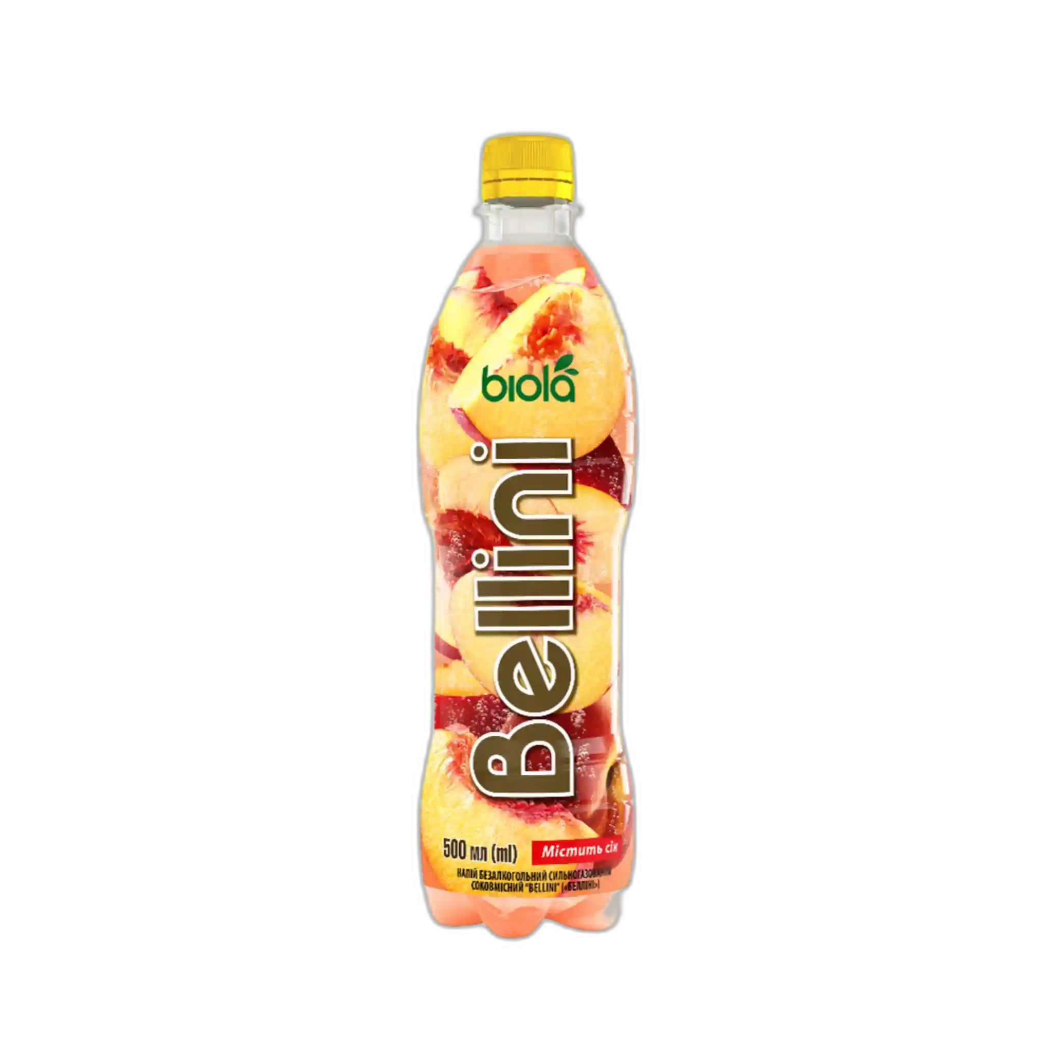 Biola Nápoj nealkoholický  "Kokteyl Bellini", 0,5l/12ks