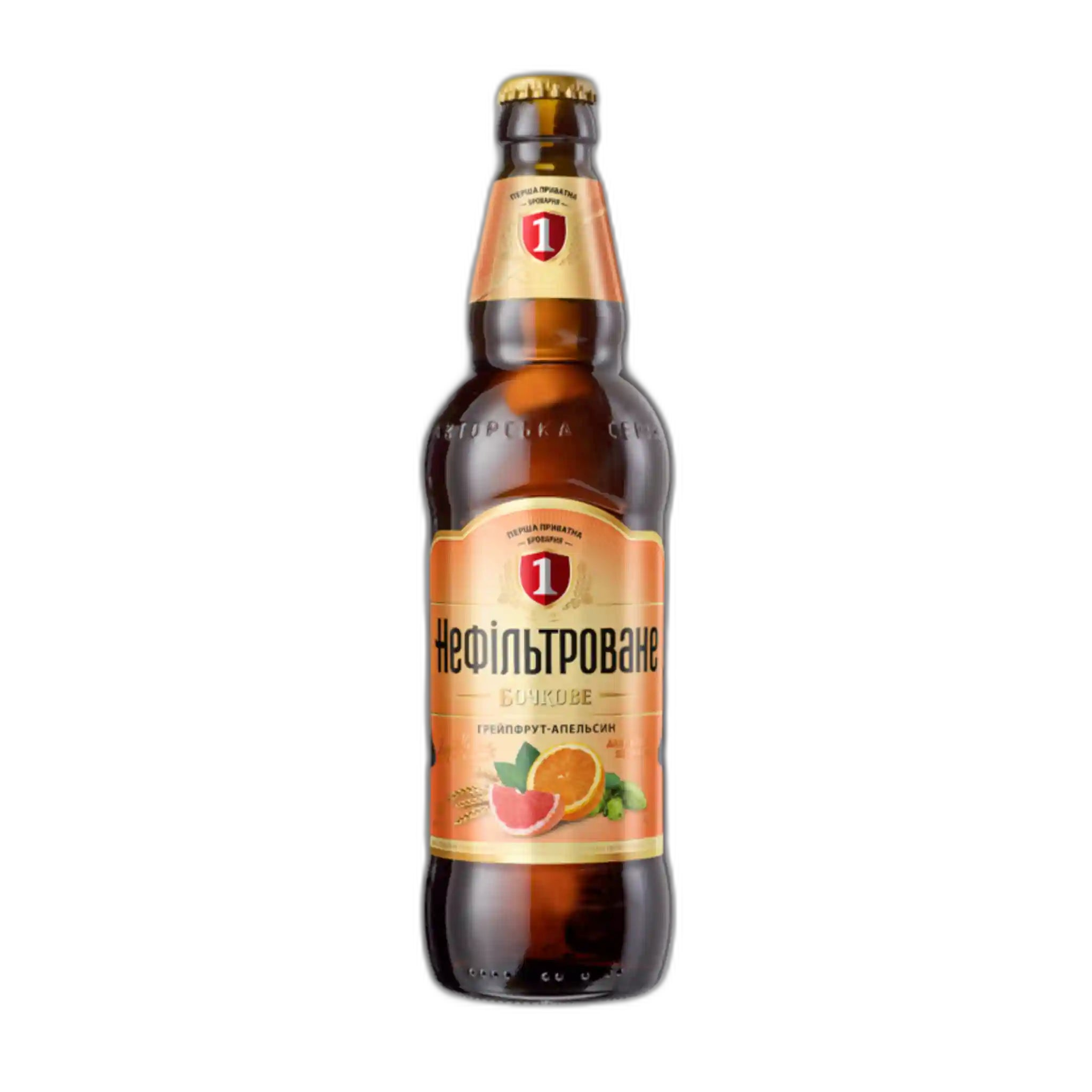 PPB Pivo Sudové nefiltrované Grapefruit-Pomeranč, plato 12°, alл. 4.3 %, sklo 0,5l/20ks