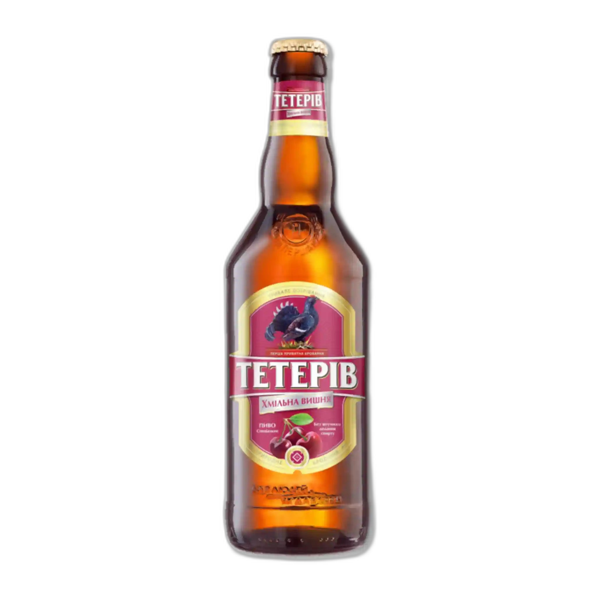 PPB Pivo Svetlé "Teteriv. Višně. ", plato 18°, alл.7 %, sklo 0,5l/20ks