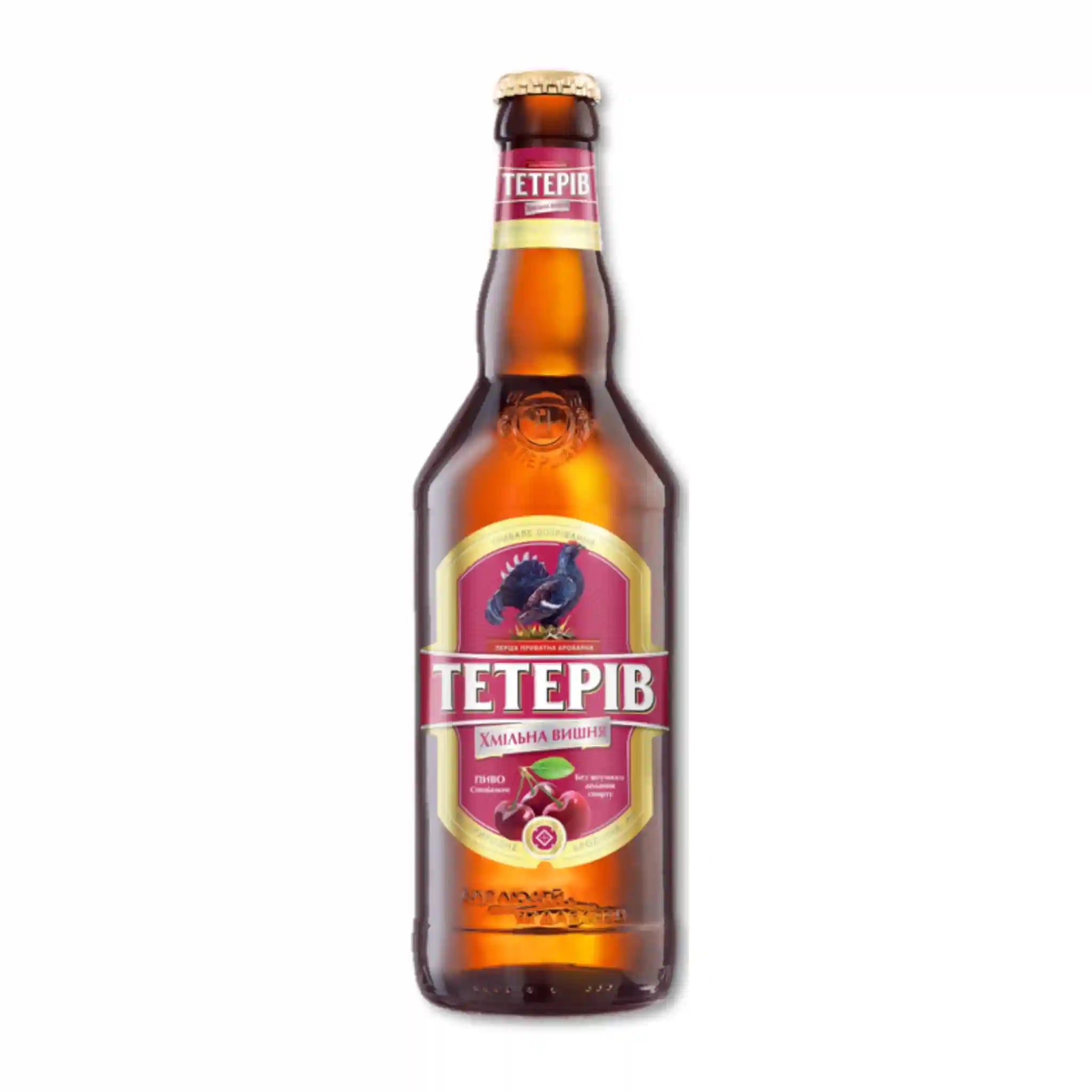 PPB Pivo Svetlé "Teteriv. Višně. ", plato 18°, alл.7 %,  sklo 0,5l/20ks
