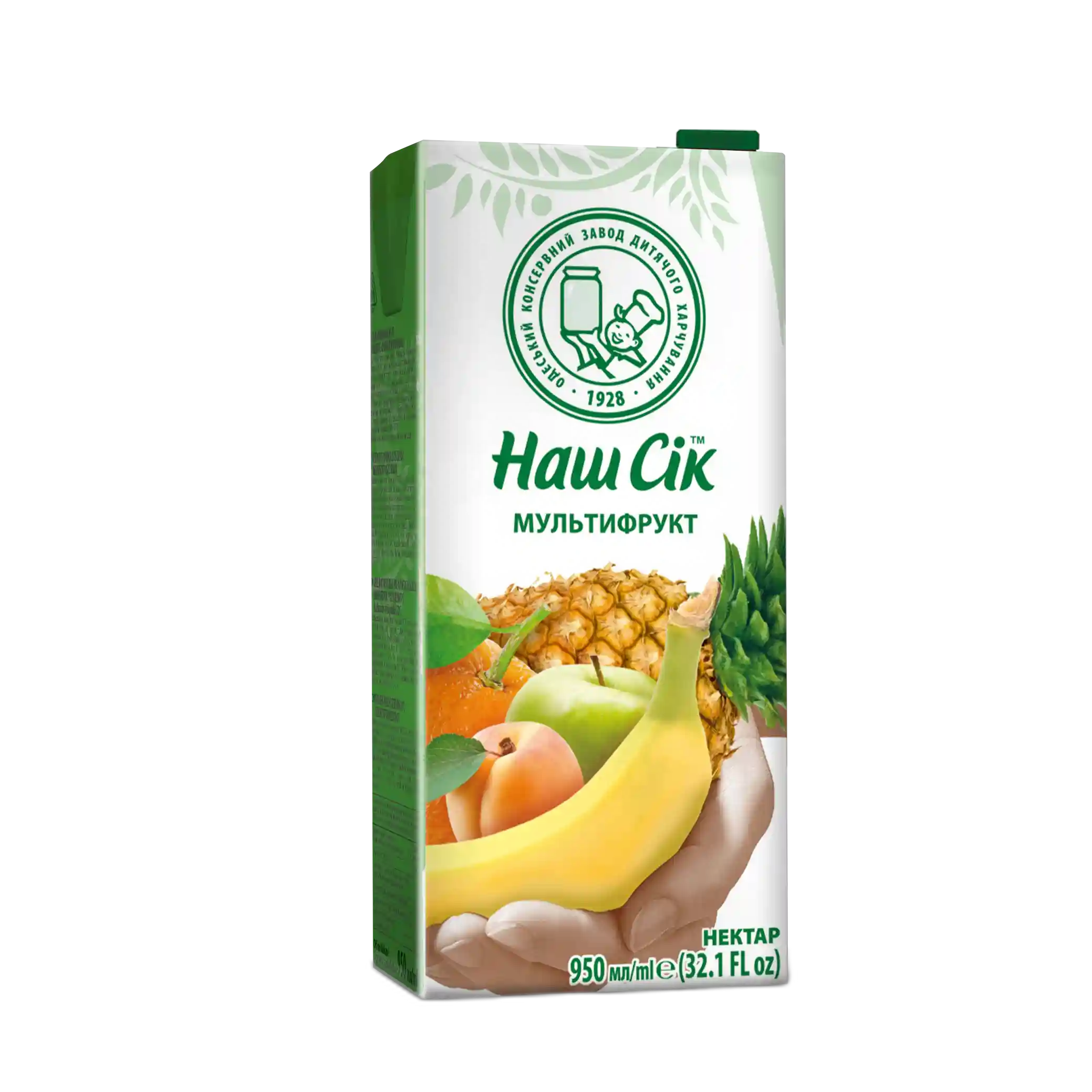 "Náš sik" Multifruitový nápoj t/p, 0,95 L/12kus
