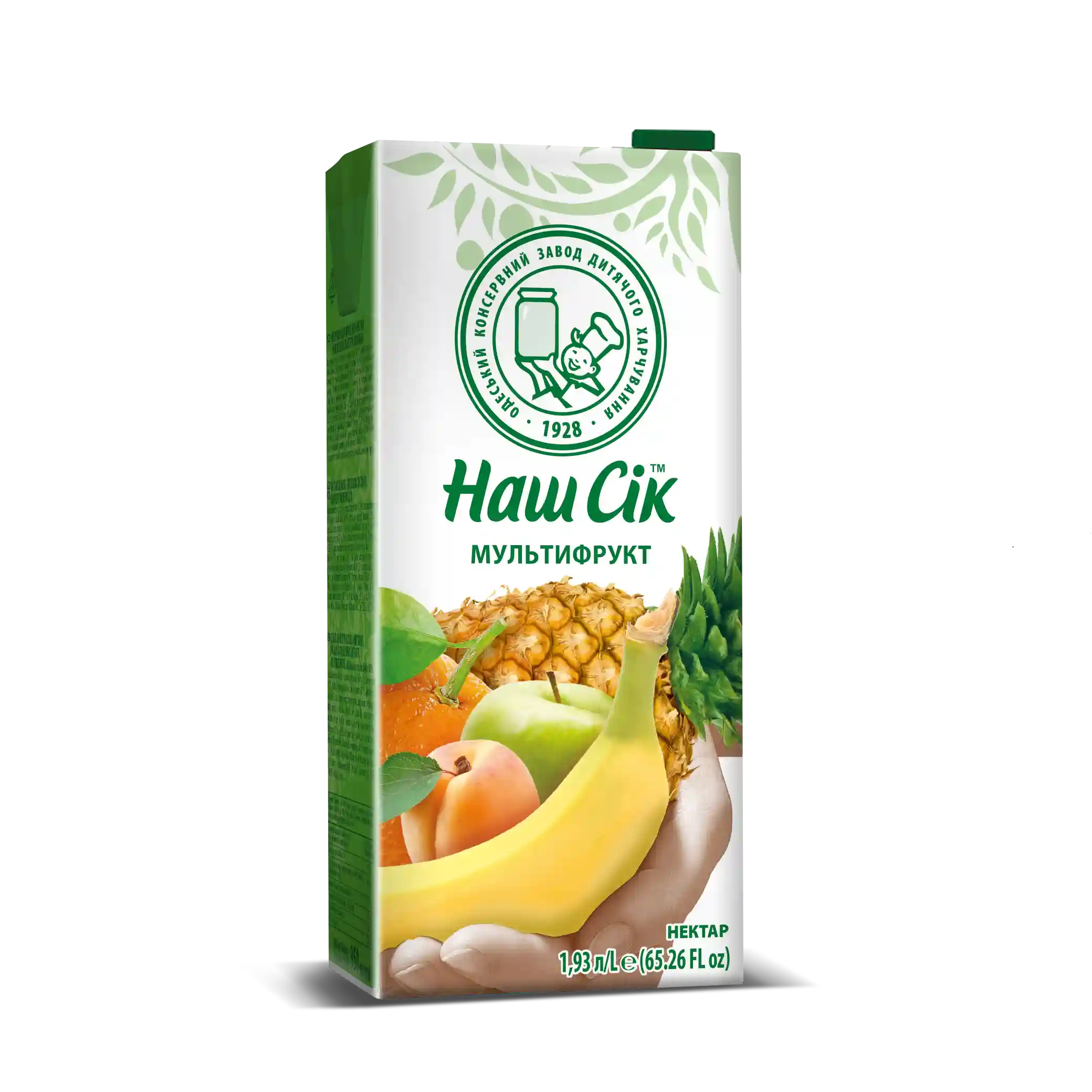 "Náš sik" Multifruitový nápoj, t/p, 1,93 L/6kus