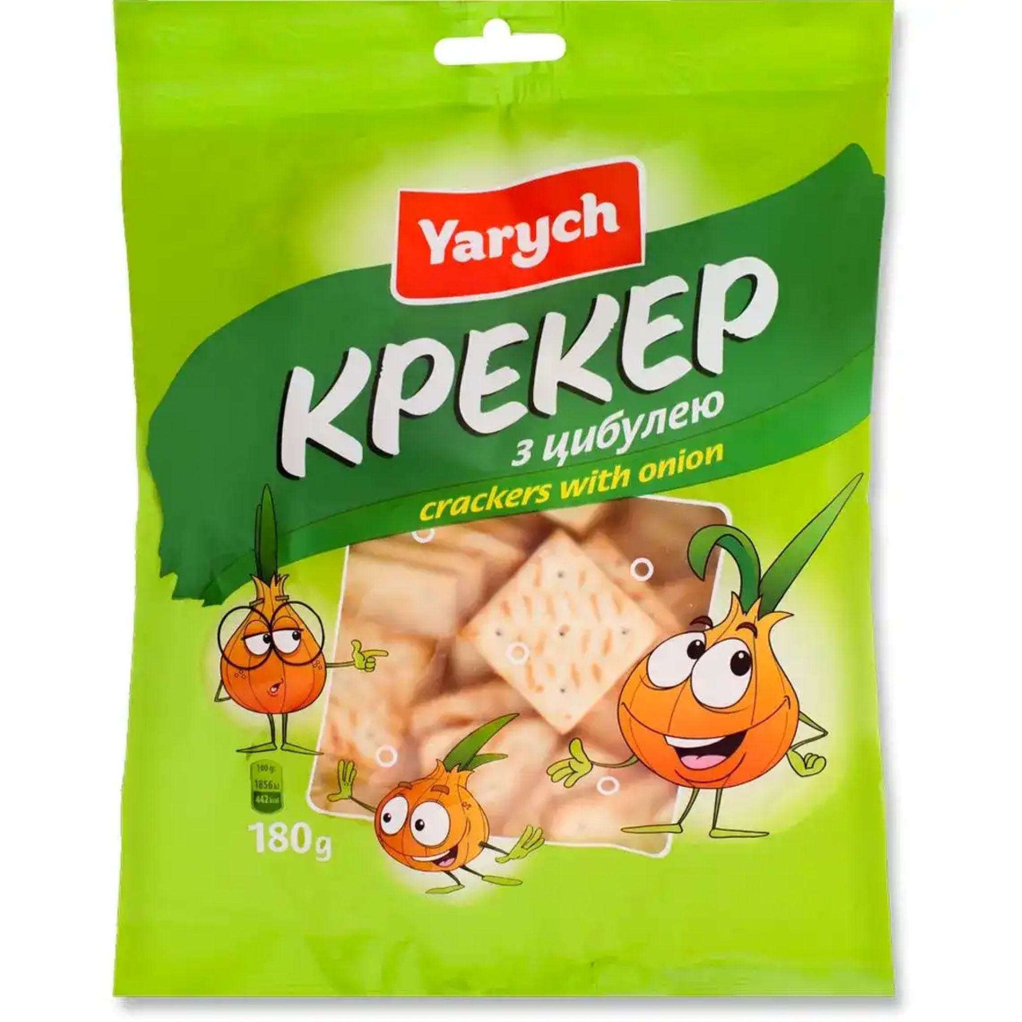 Yarych Krekry „S cibulí , 180g/21ks