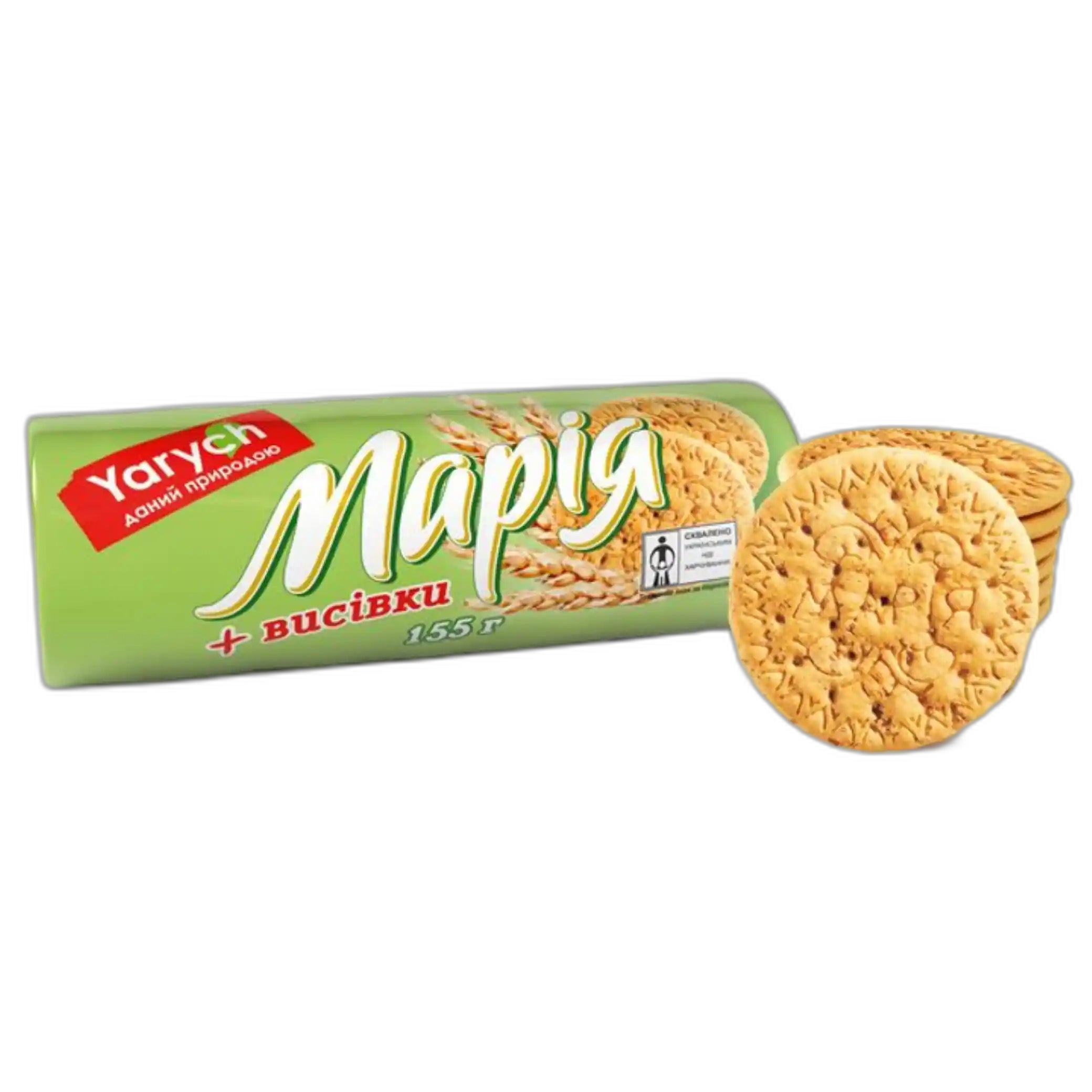 Yarych Sušenky „Maria s otrubami “, 155g/35ks