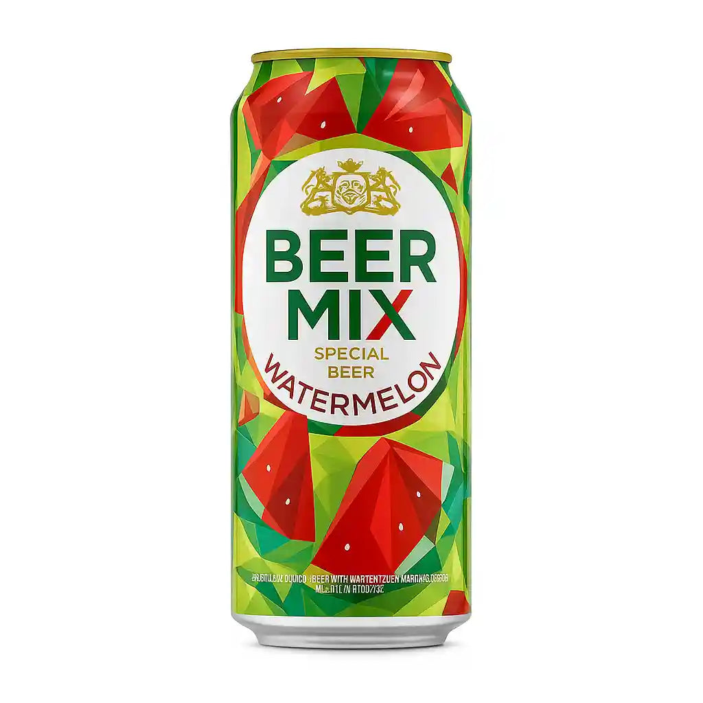 Obolon  Pivo "Beermix vodní Meloun" alc.2,5%, plato 12°, 0,5 L plech/24ks