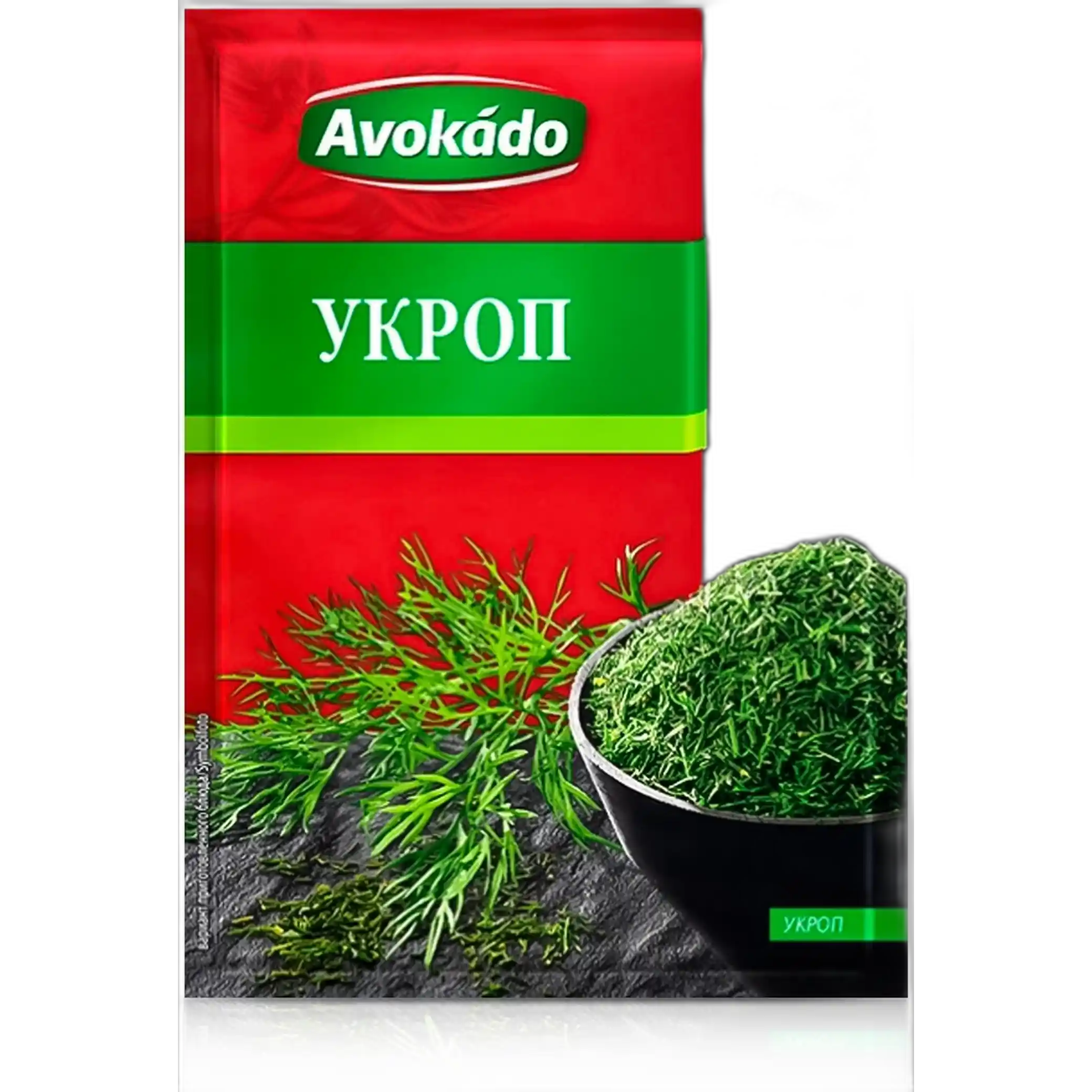 Avokádo „Sušený kopr" 7 g/25 ks