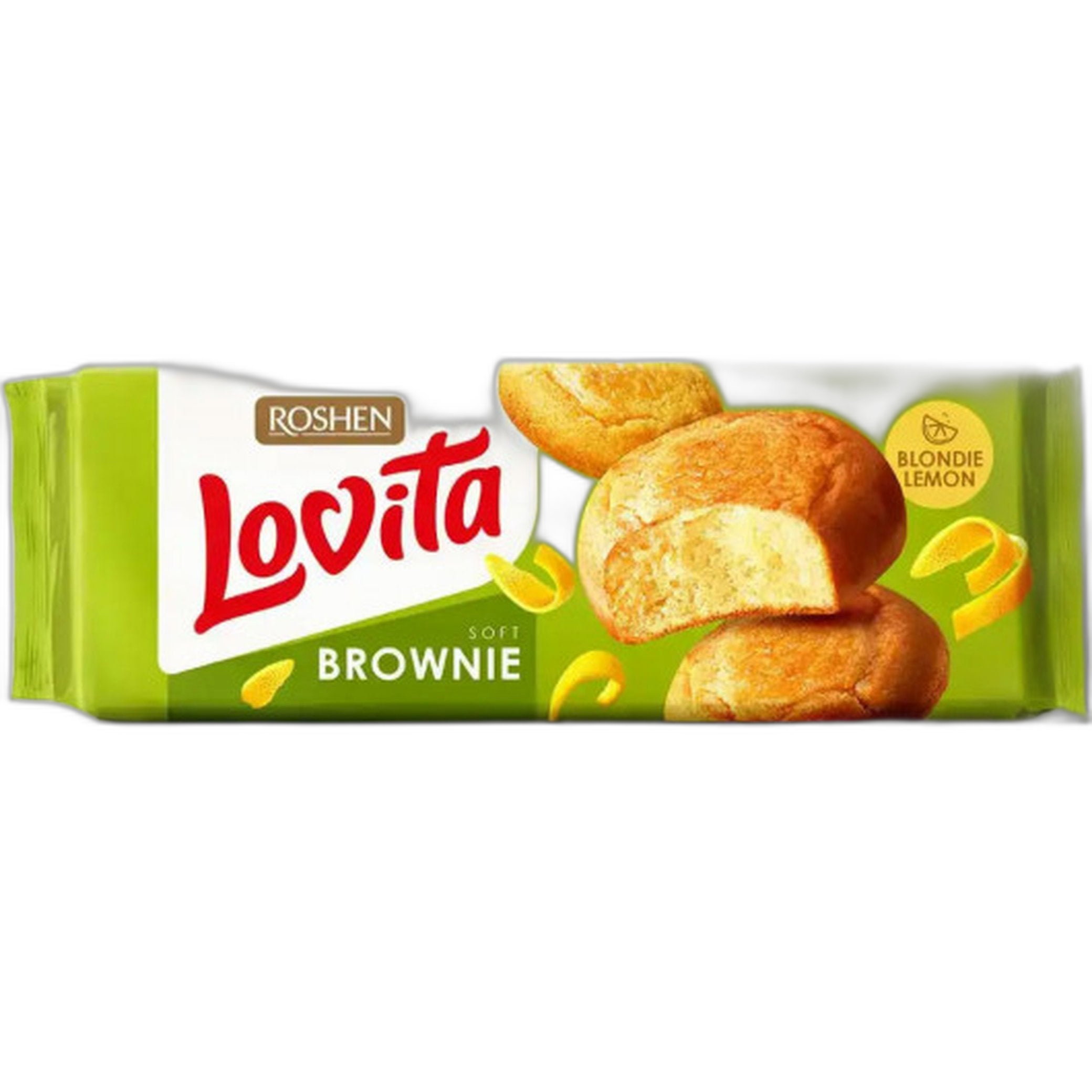 Roshen Lovita Brownie s citronem, 152g/21ks