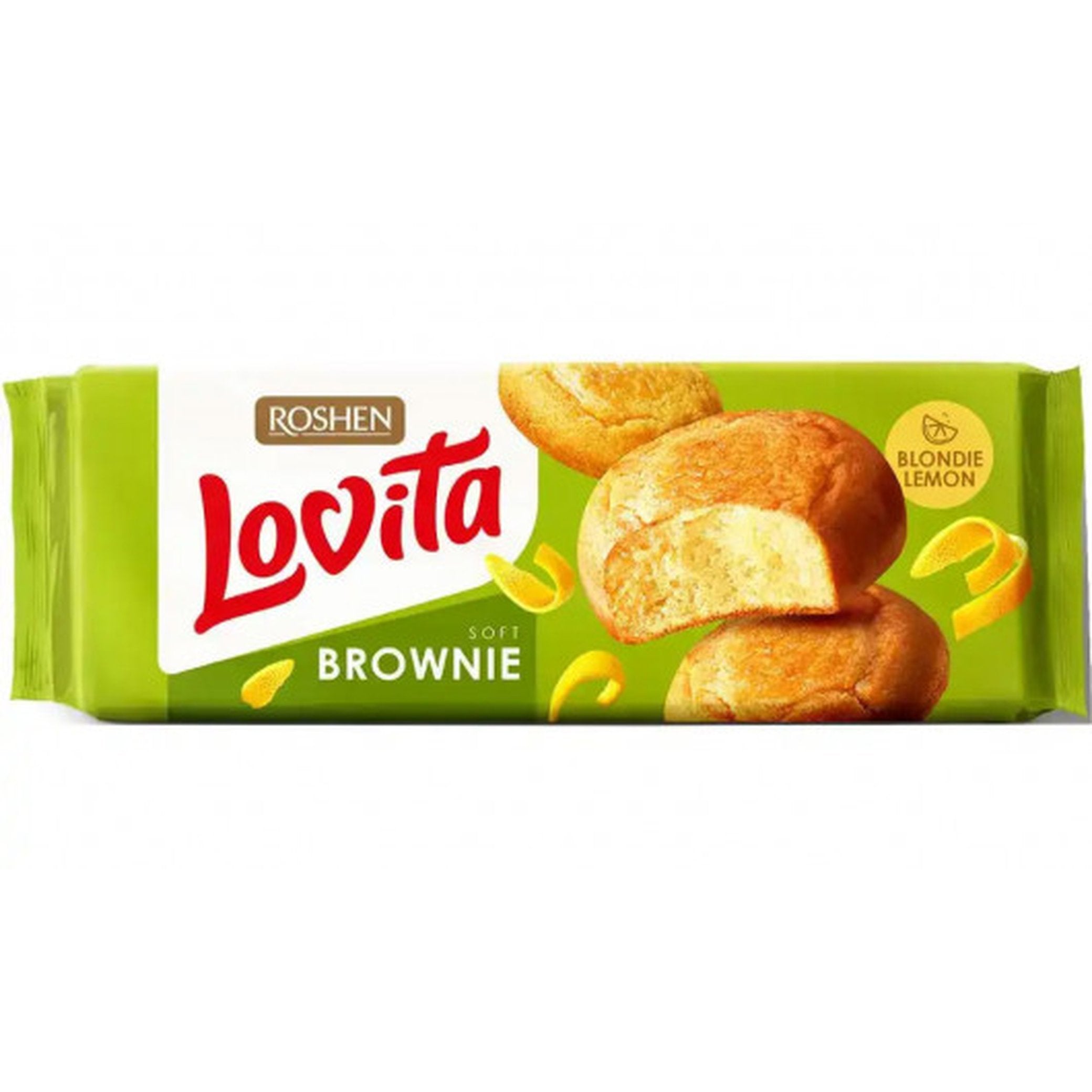 Roshen Lovita Brownie s citronem, 152g/21ks