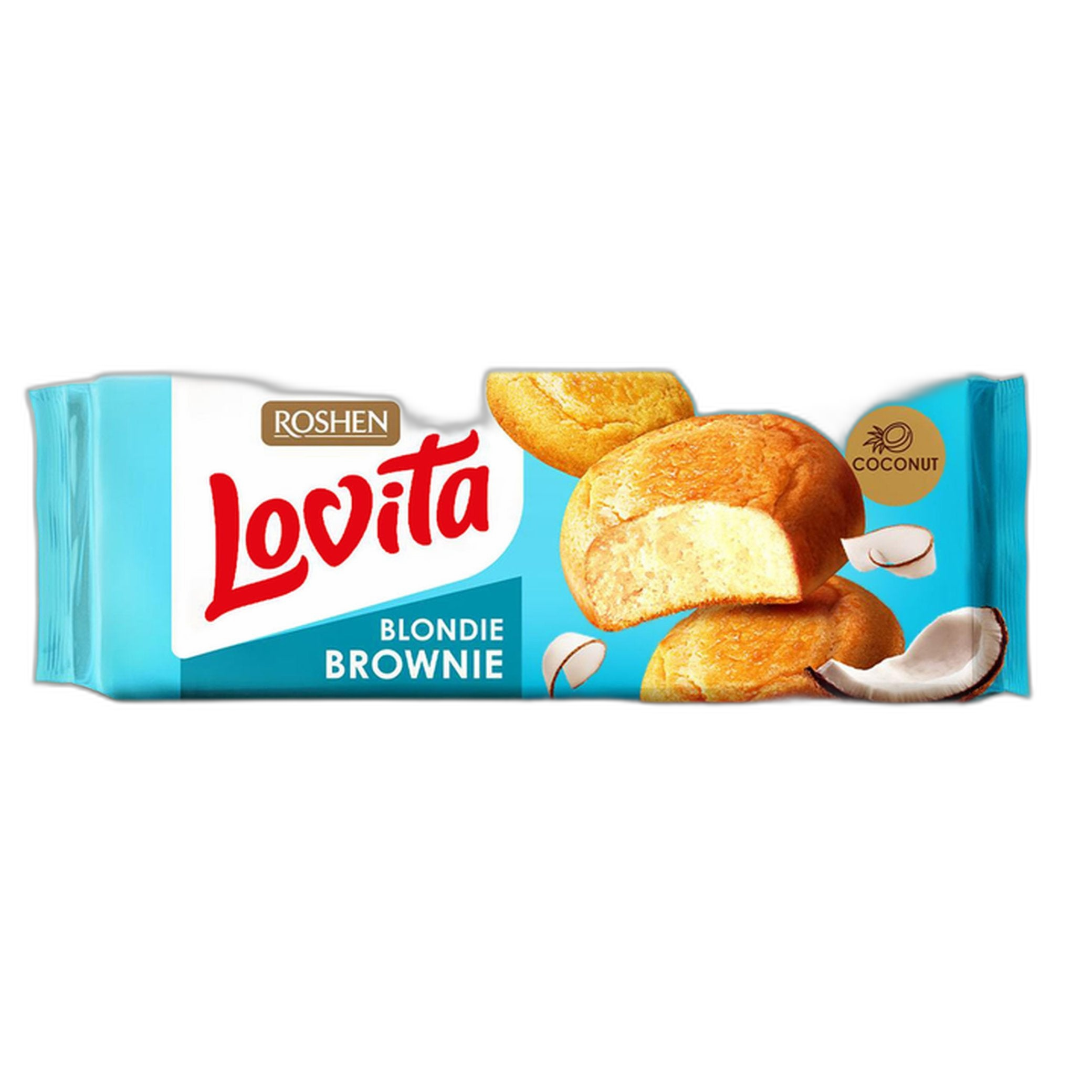 Roshen Lovita Brownie s kokosem, 152g/21ks
