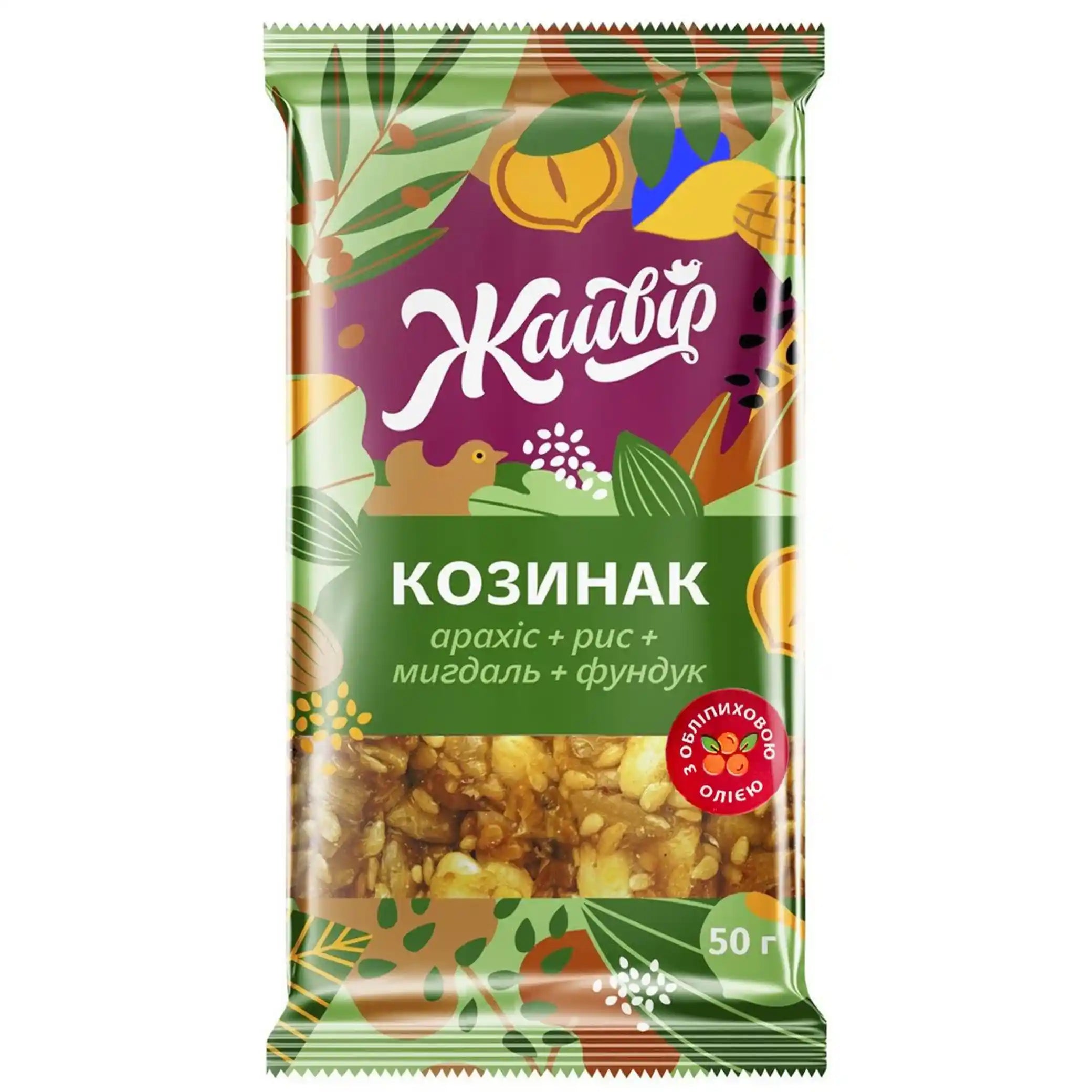 Jaivir Kozinaki "Směs s mandlemi", 50g/20ks